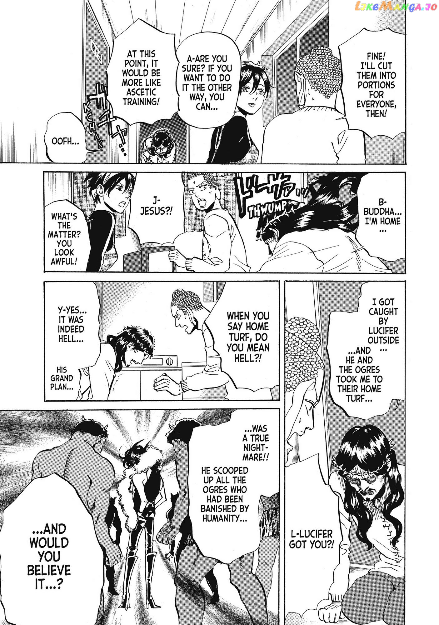 Saint Oniisan chapter 60 - page 13