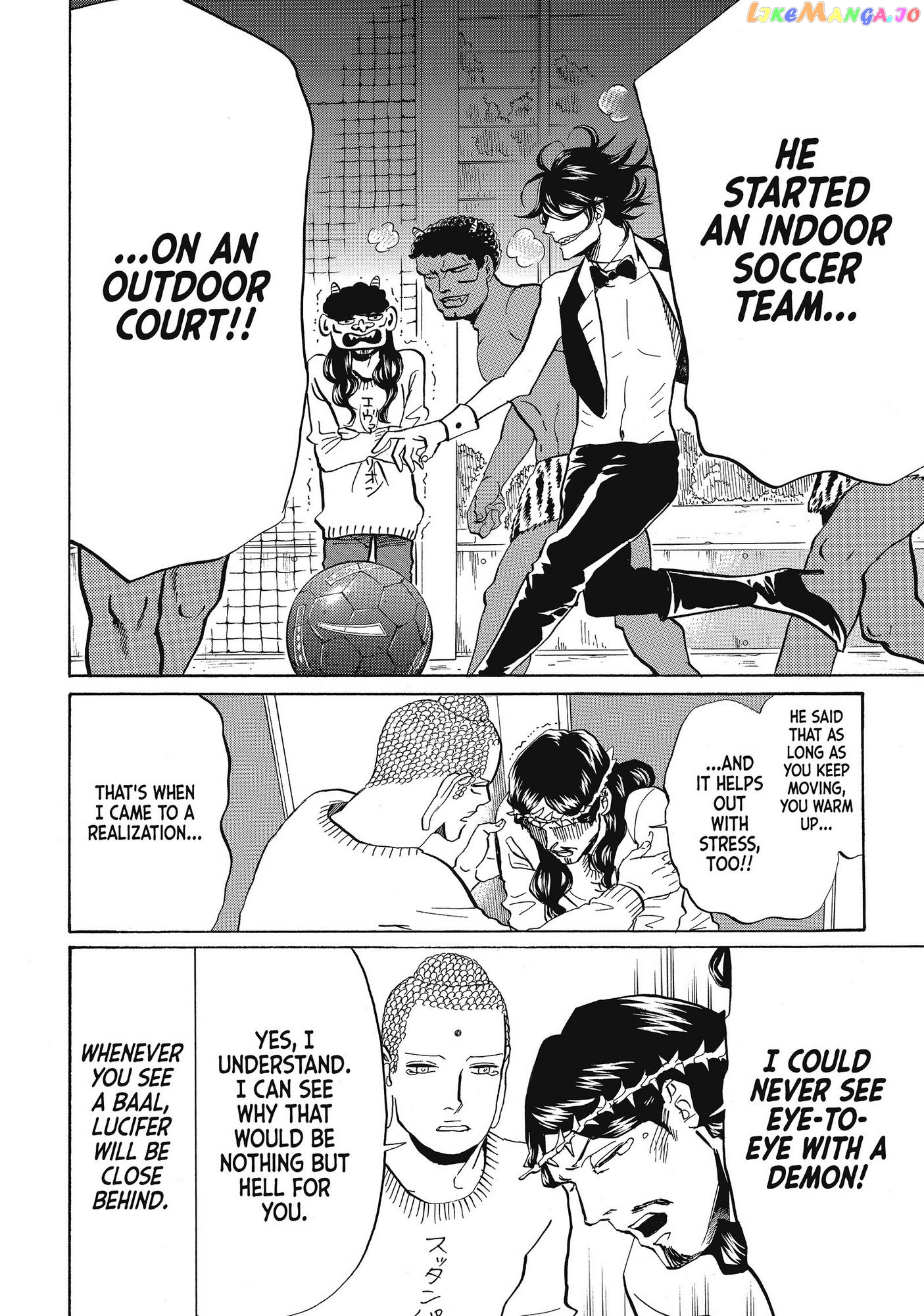Saint Oniisan chapter 60 - page 14