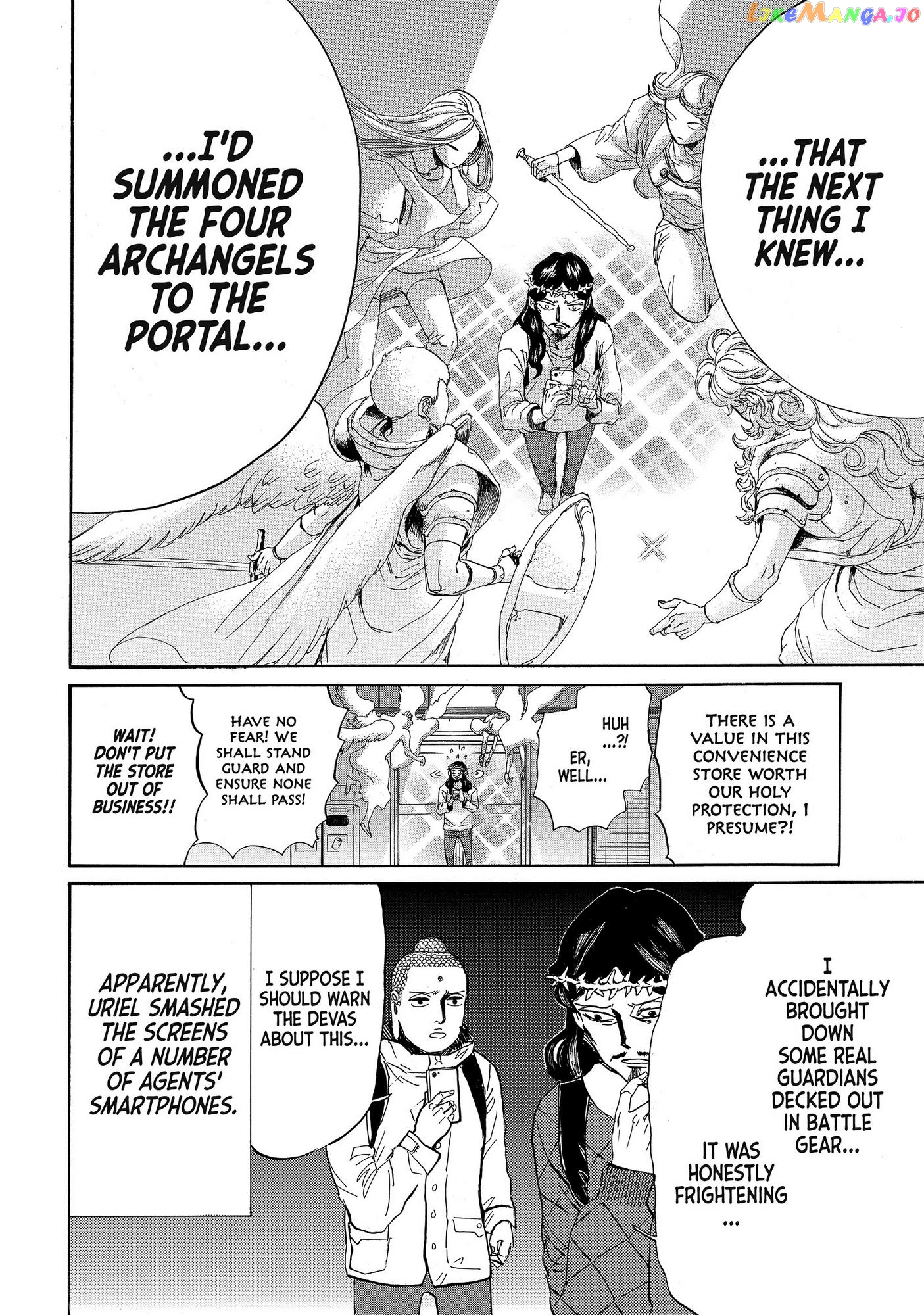 Saint Oniisan chapter 80 - page 10