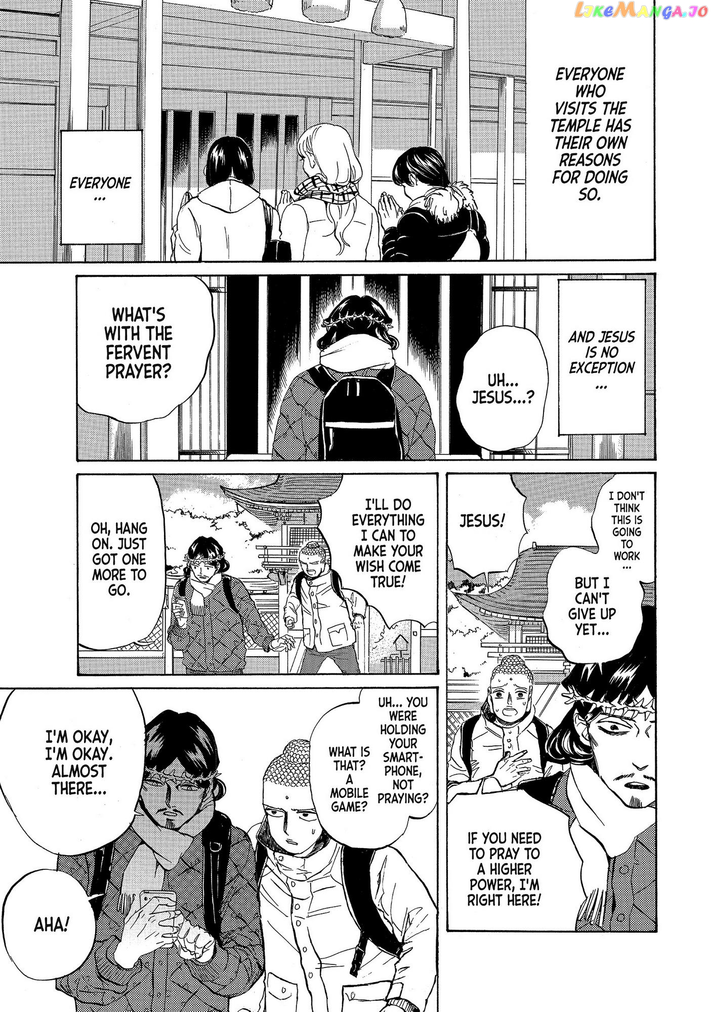 Saint Oniisan chapter 80 - page 1