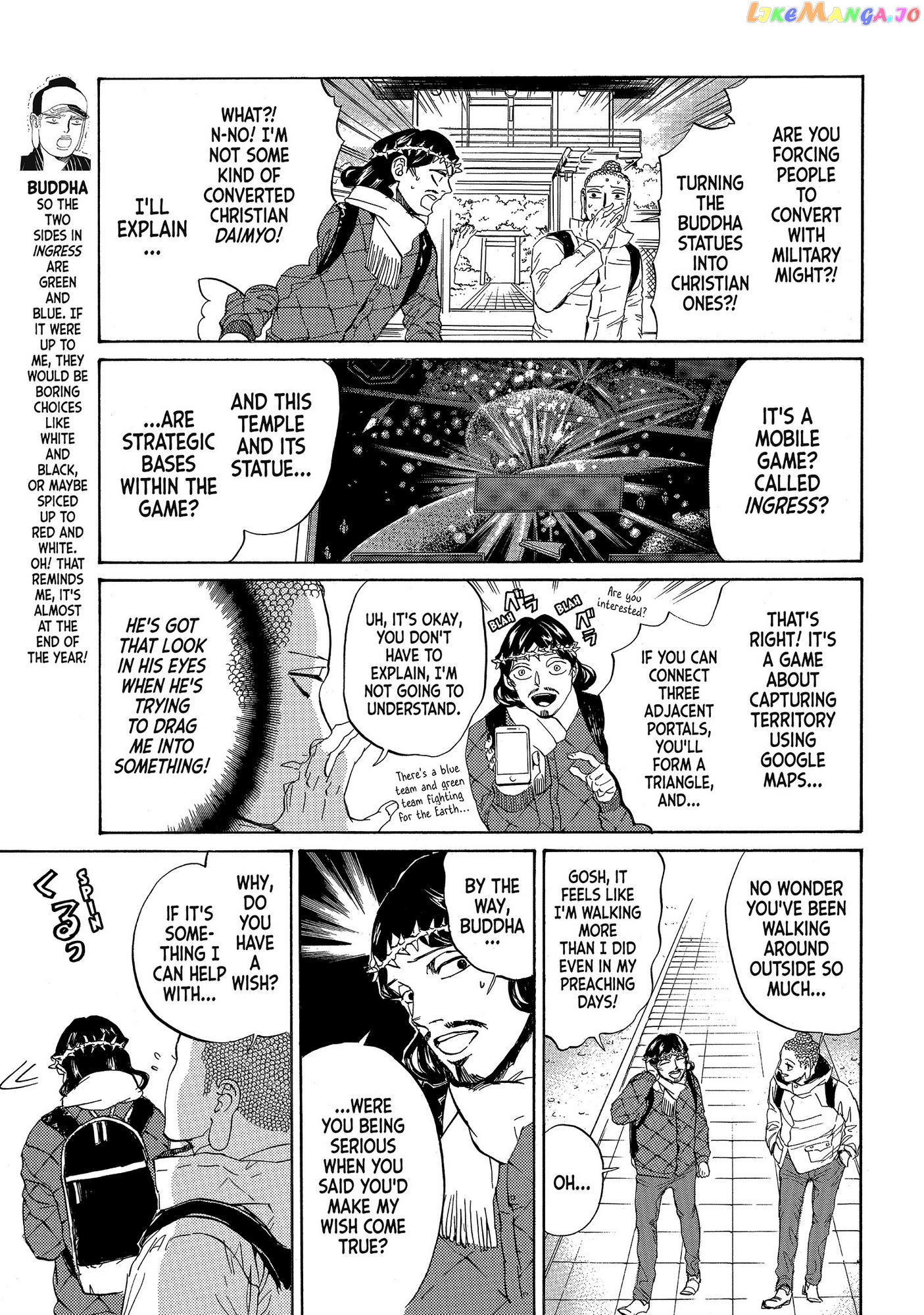 Saint Oniisan chapter 80 - page 3