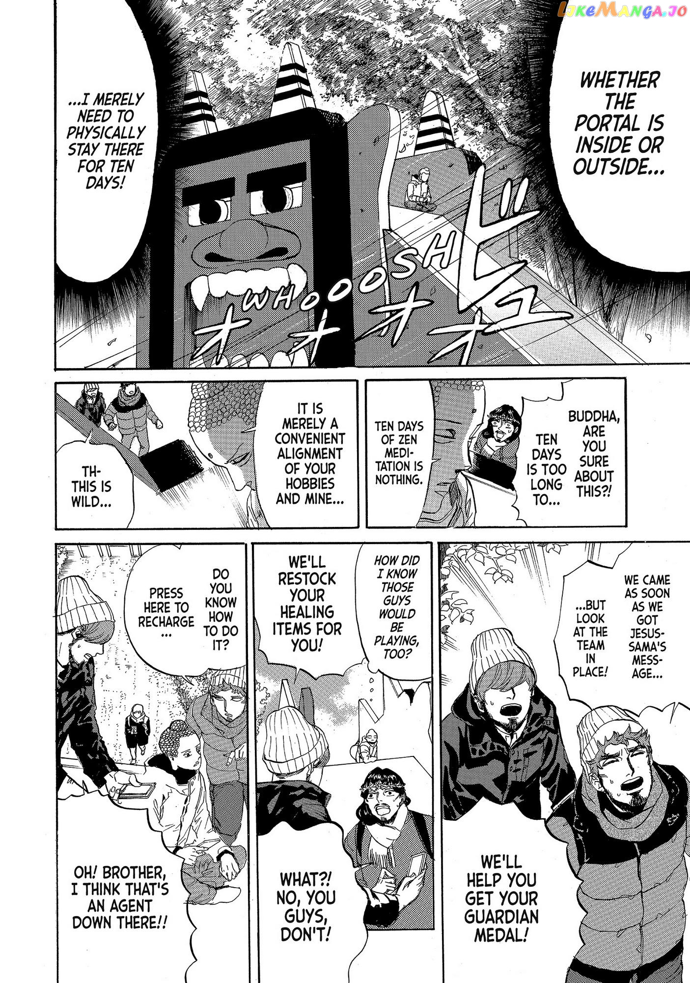 Saint Oniisan chapter 80 - page 8