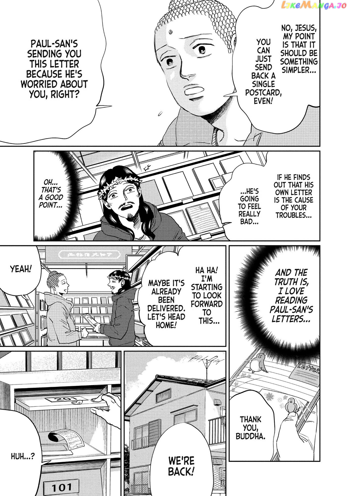 Saint Oniisan chapter 102 - page 11