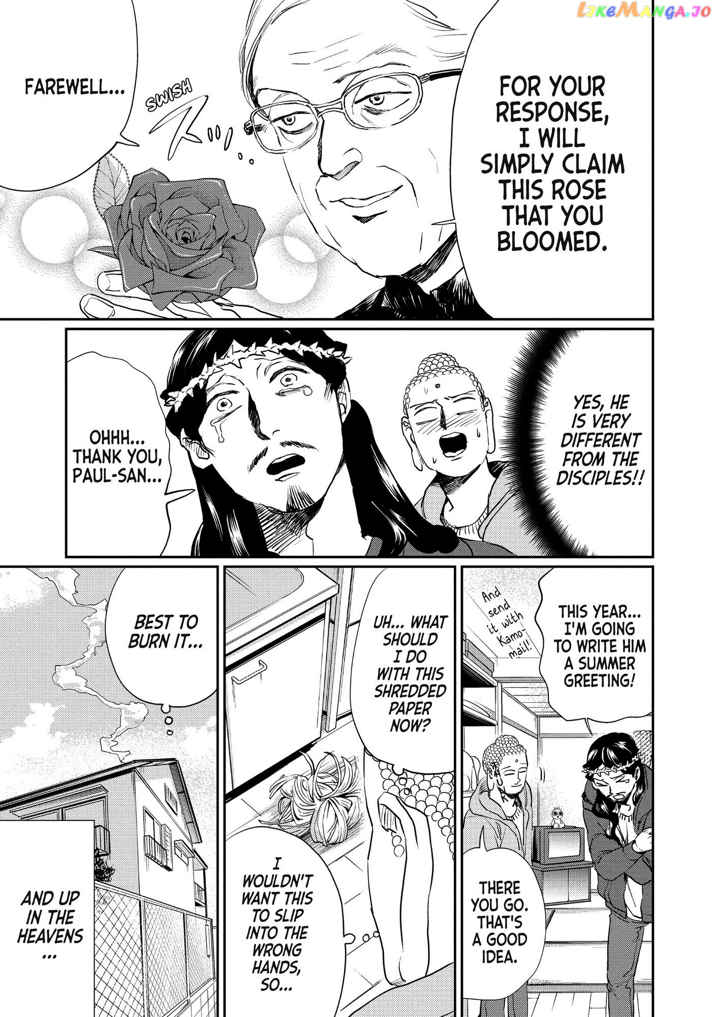 Saint Oniisan chapter 102 - page 15