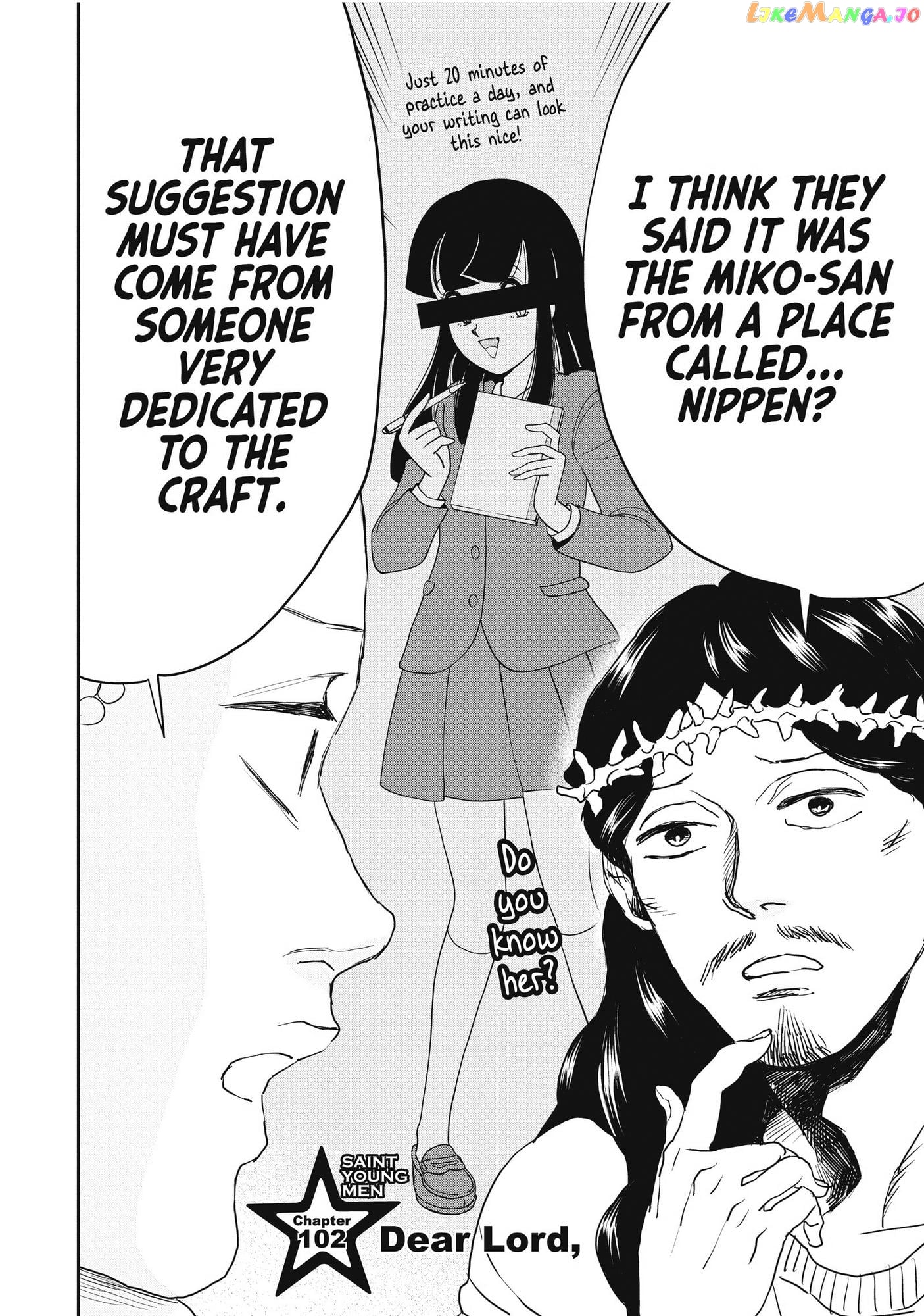 Saint Oniisan chapter 102 - page 2