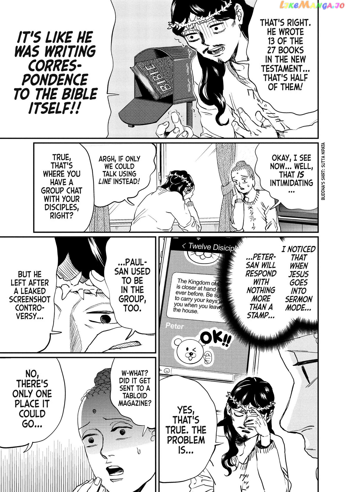 Saint Oniisan chapter 102 - page 5