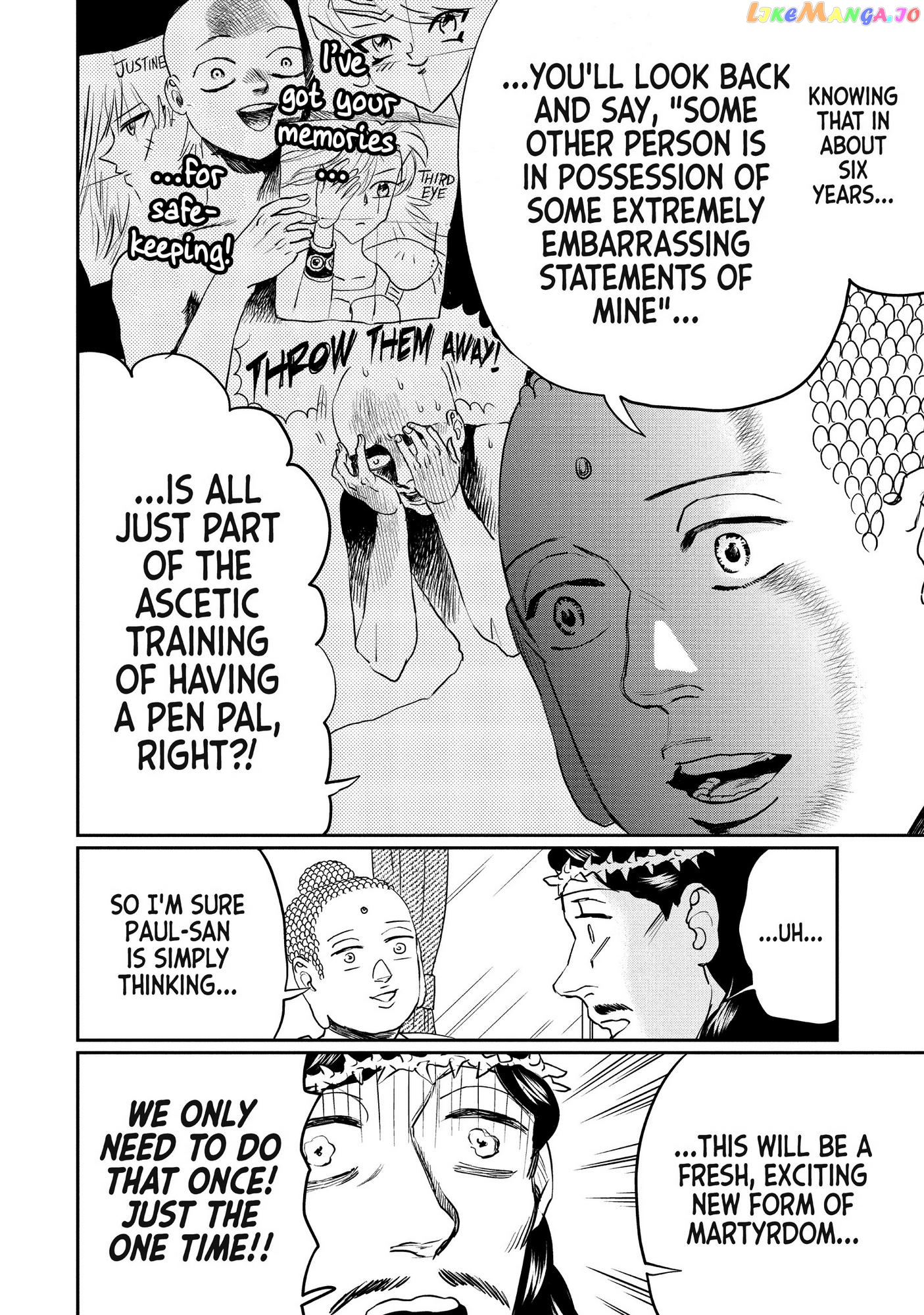 Saint Oniisan chapter 102 - page 8
