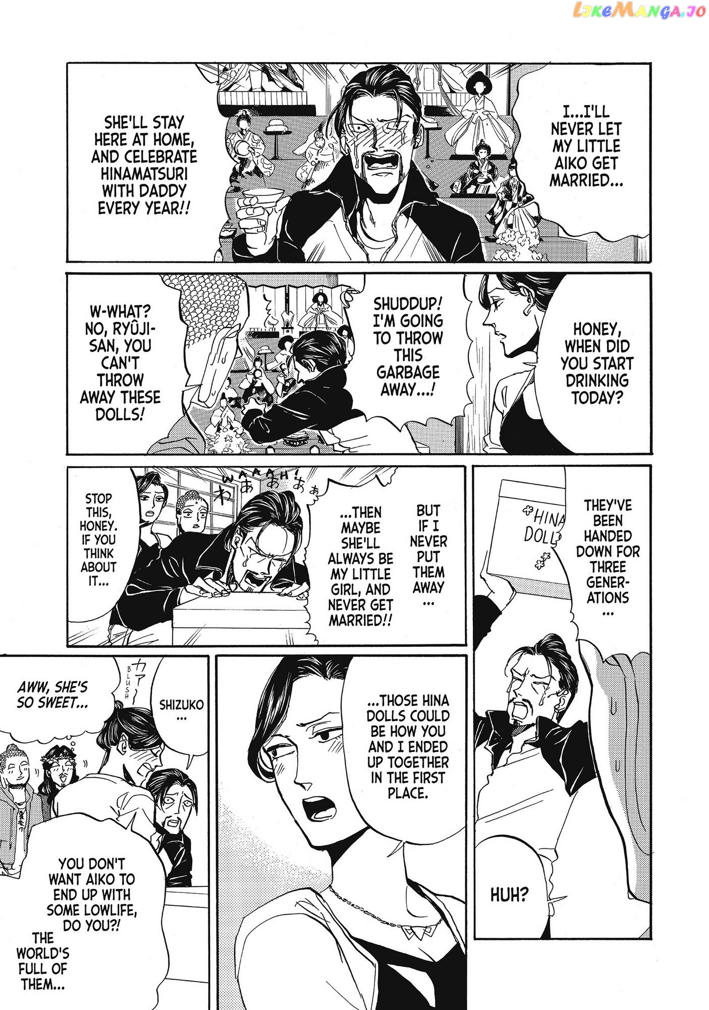 Saint Oniisan chapter 61 - page 11