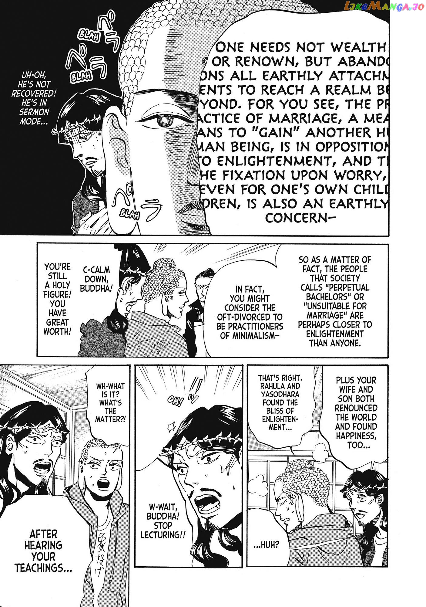 Saint Oniisan chapter 61 - page 13