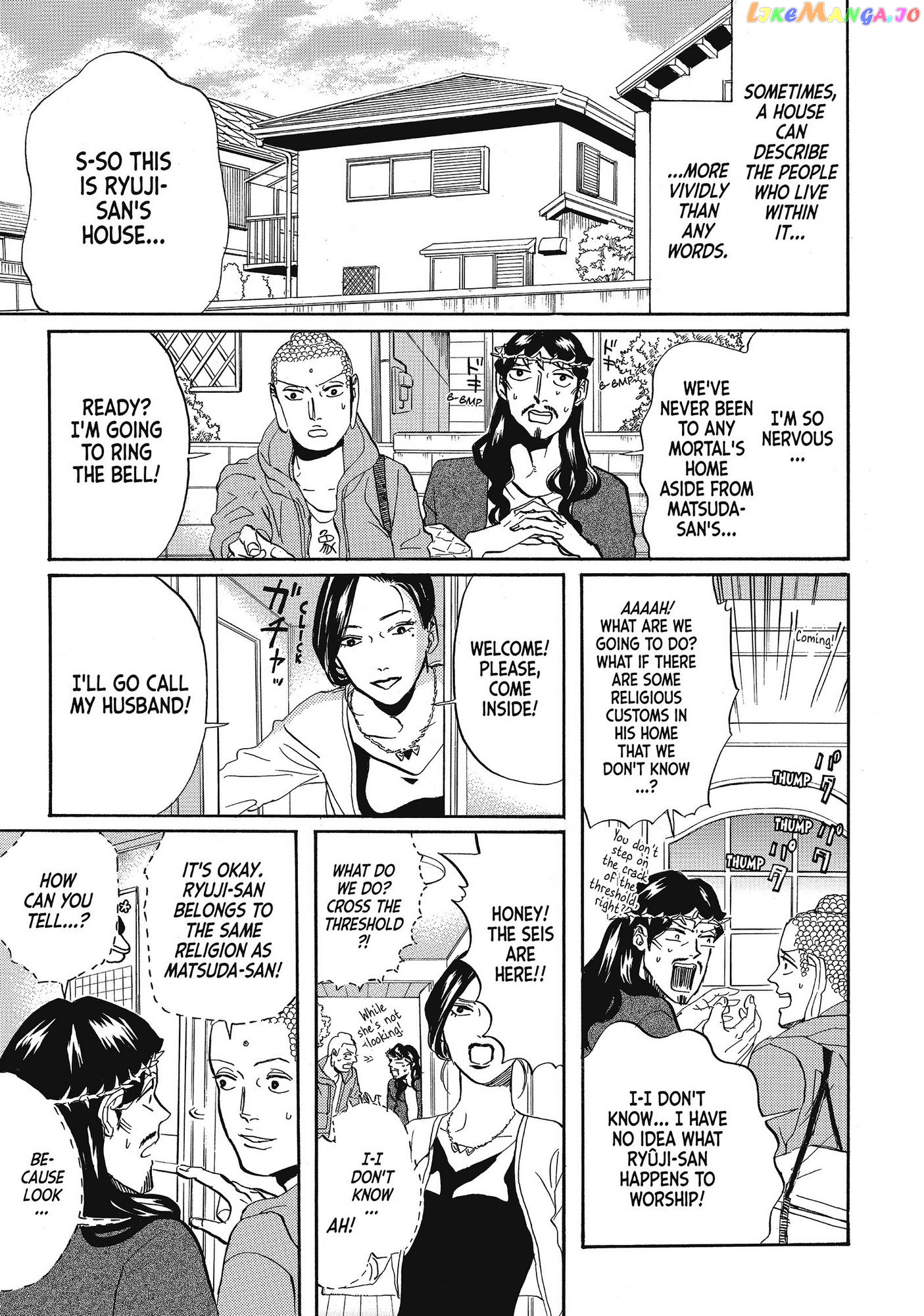 Saint Oniisan chapter 61 - page 1