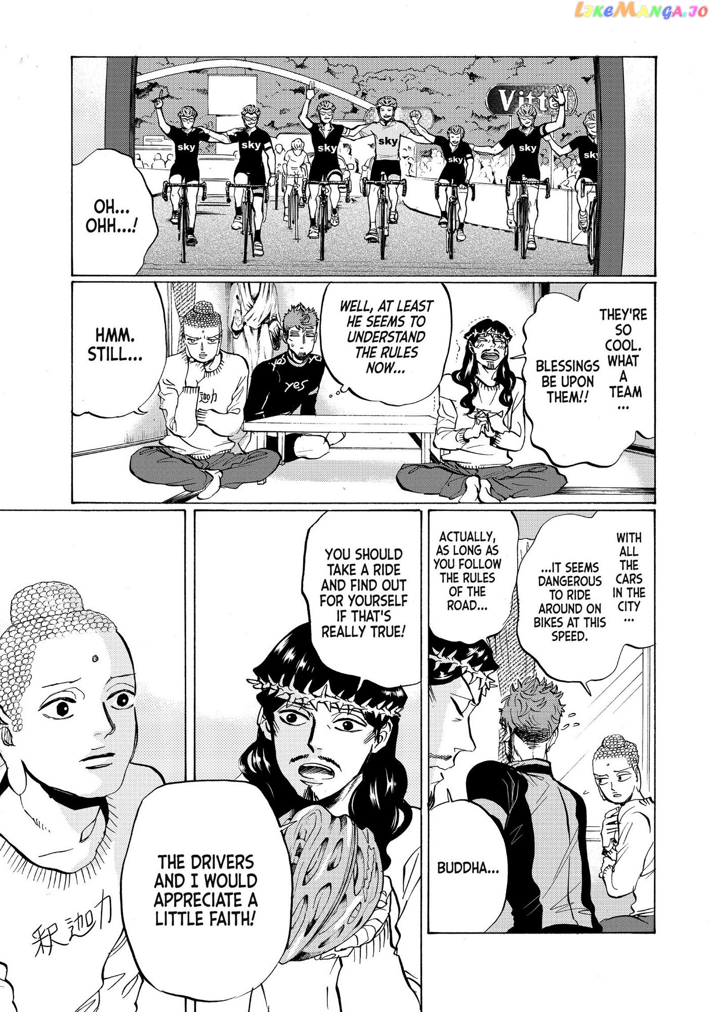 Saint Oniisan chapter 81 - page 12