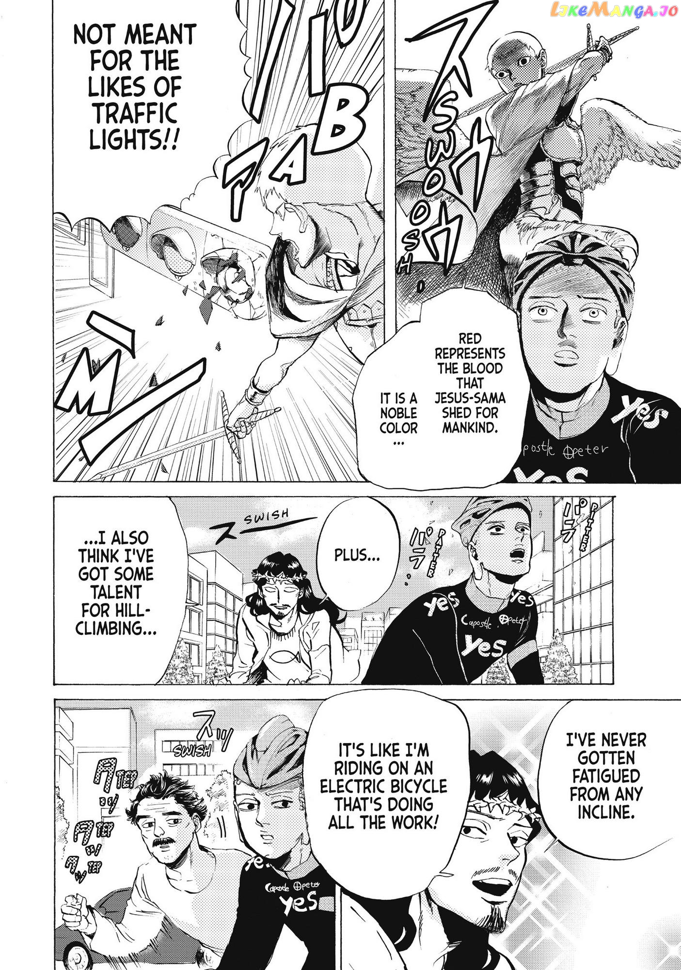 Saint Oniisan chapter 81 - page 15