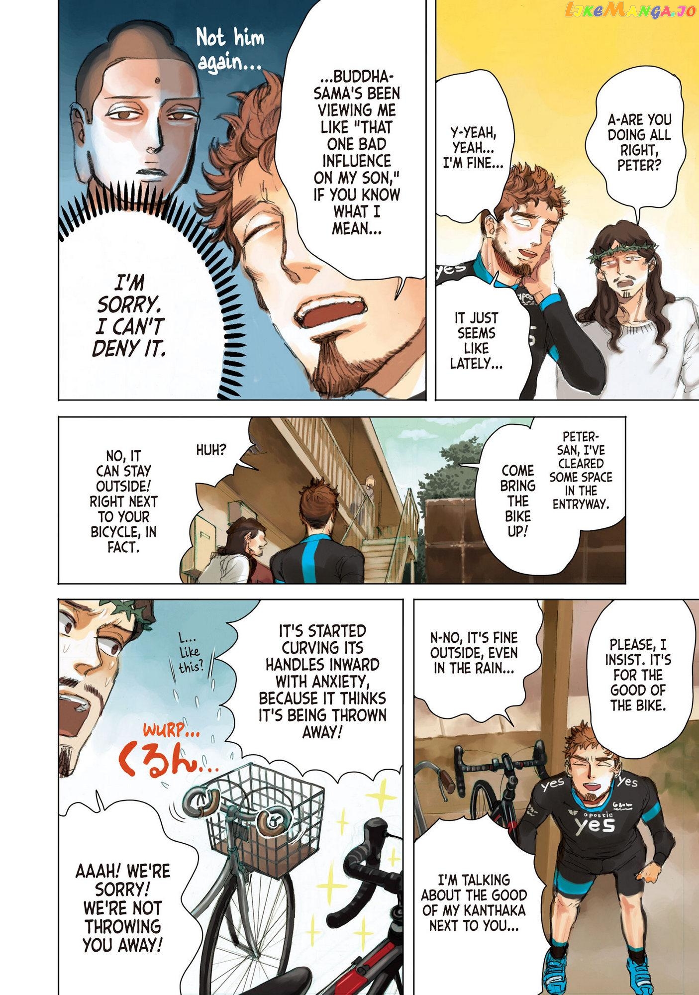 Saint Oniisan chapter 81 - page 5