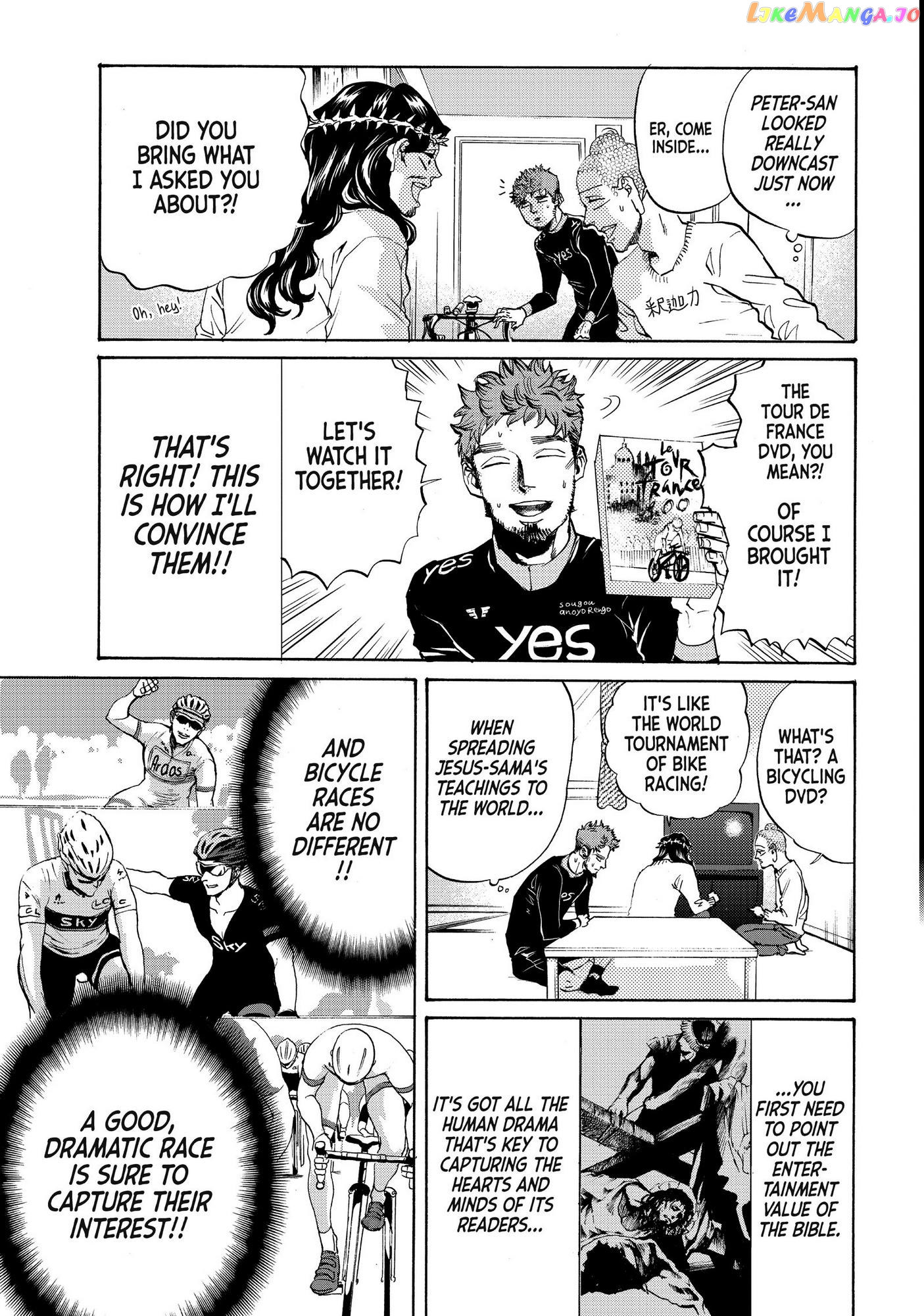 Saint Oniisan chapter 81 - page 8