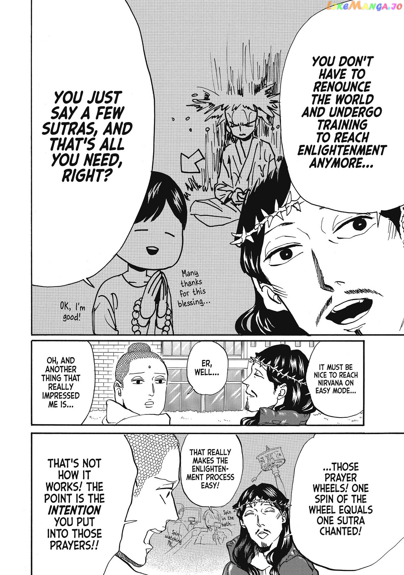 Saint Oniisan chapter 62 - page 10
