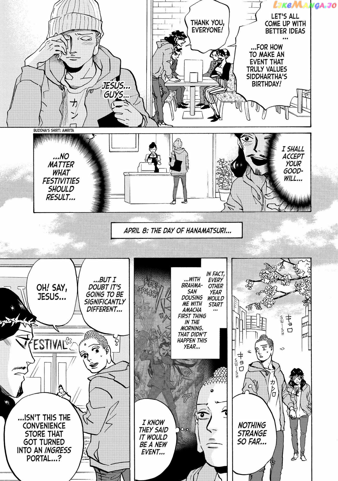 Saint Oniisan chapter 82 - page 9
