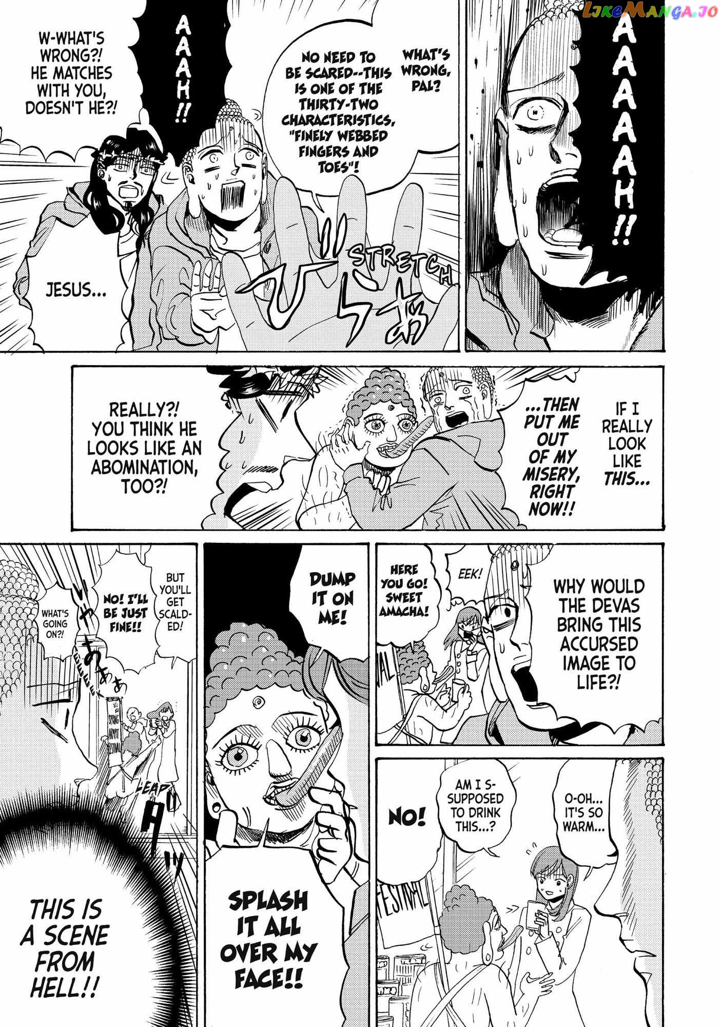 Saint Oniisan chapter 82 - page 13