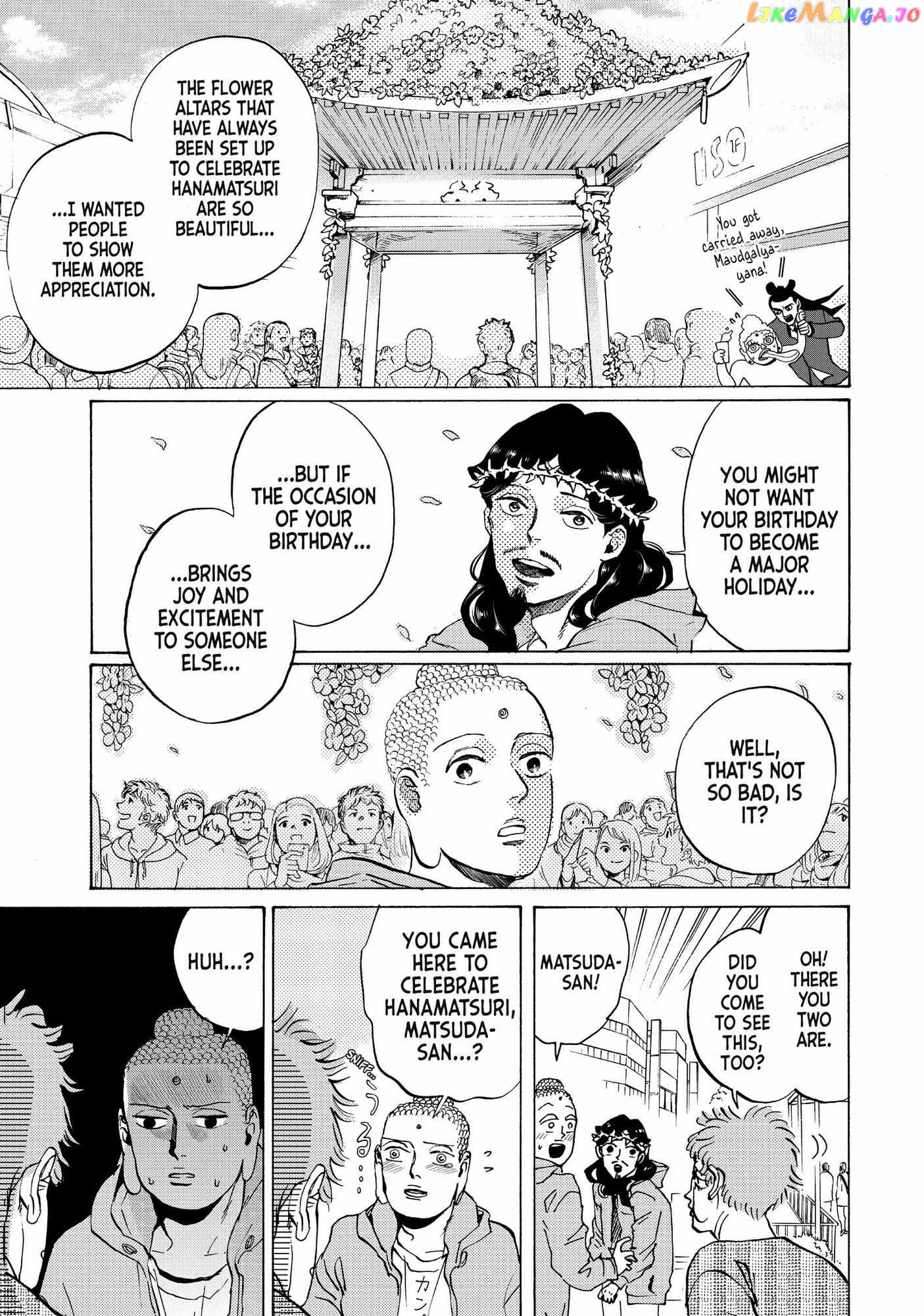 Saint Oniisan chapter 82 - page 15