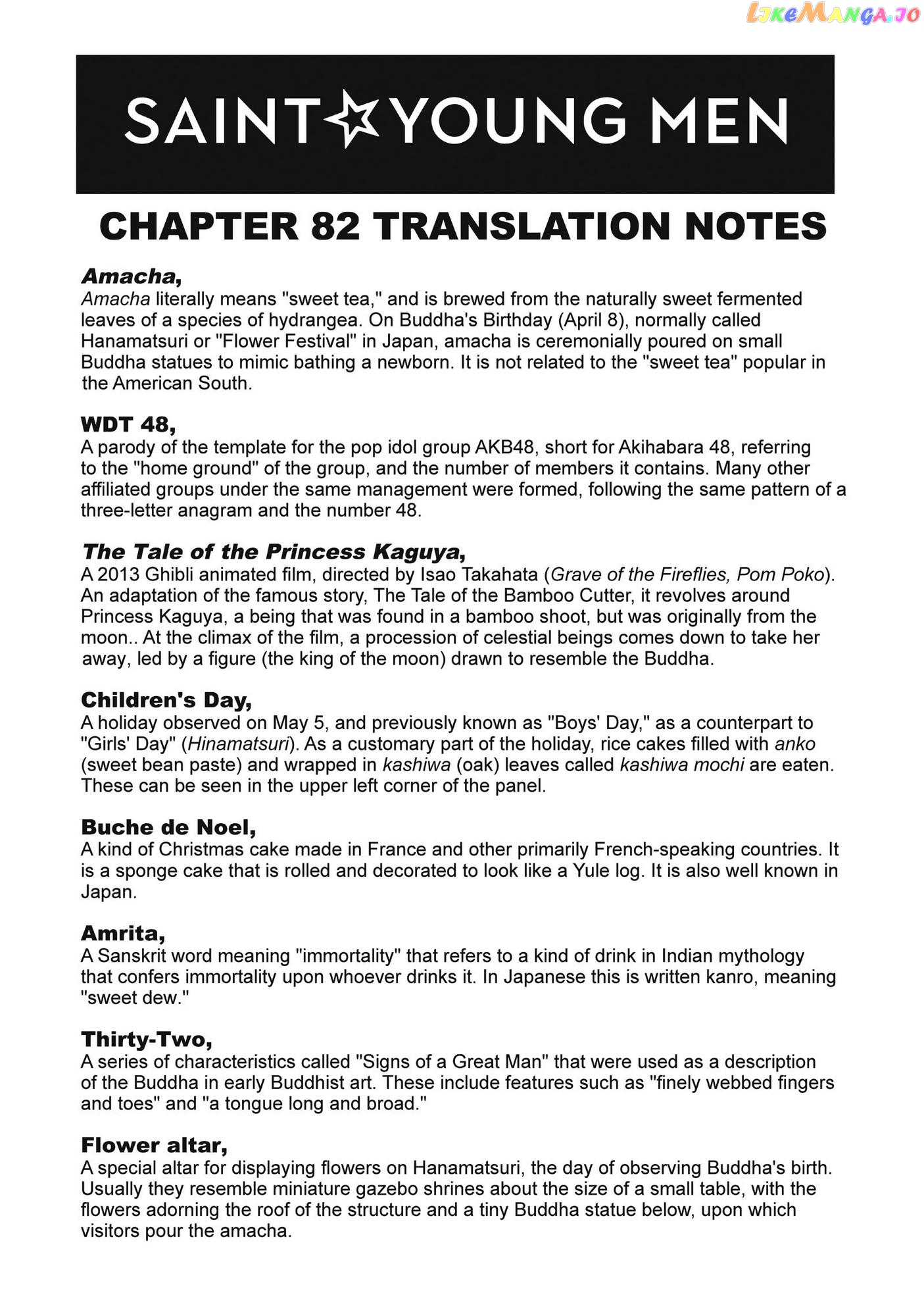 Saint Oniisan chapter 82 - page 18