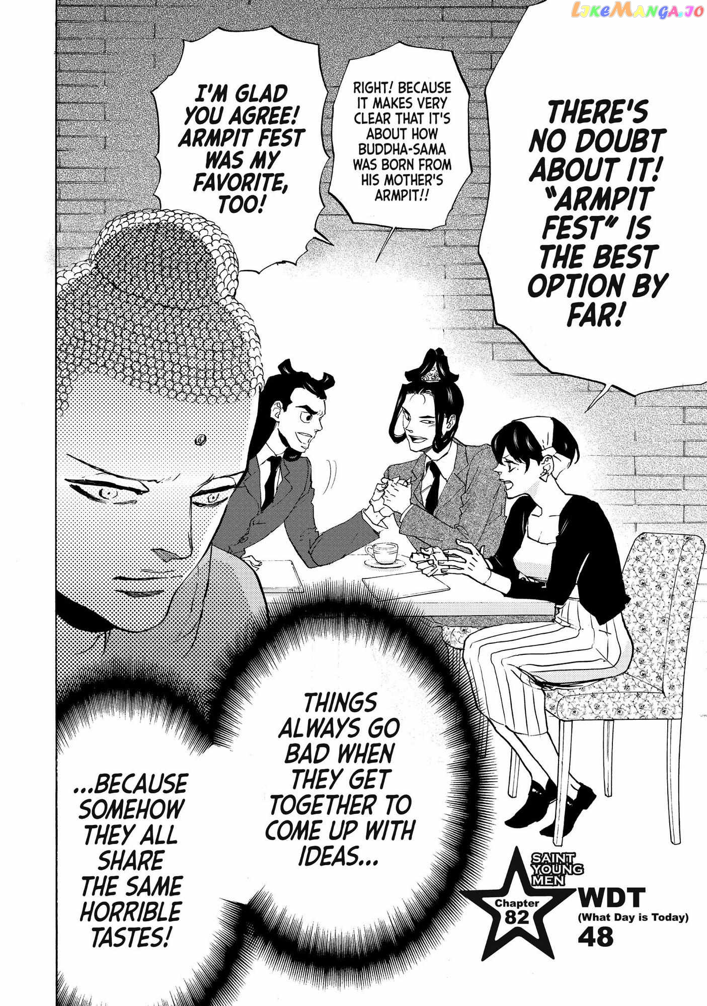 Saint Oniisan chapter 82 - page 2