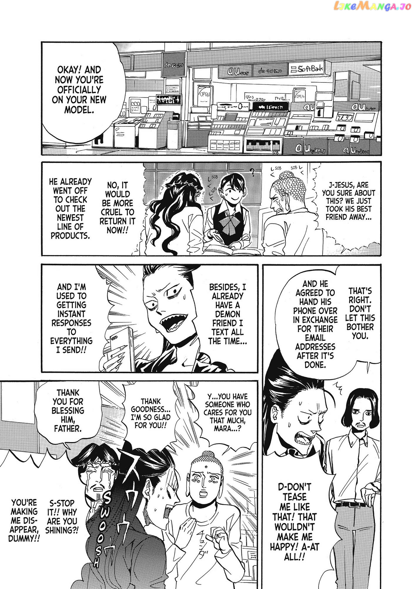 Saint Oniisan chapter 63 - page 11