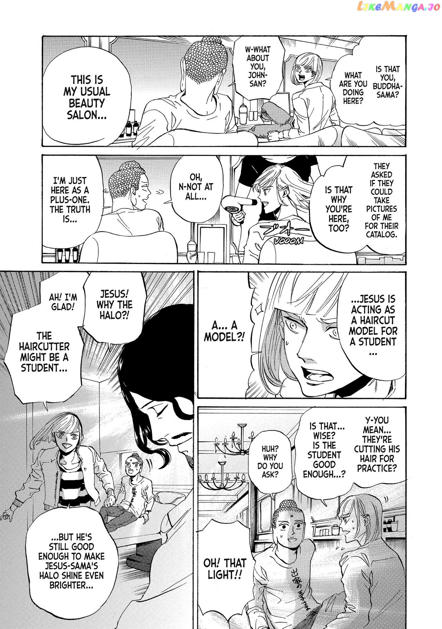 Saint Oniisan chapter 83 - page 9