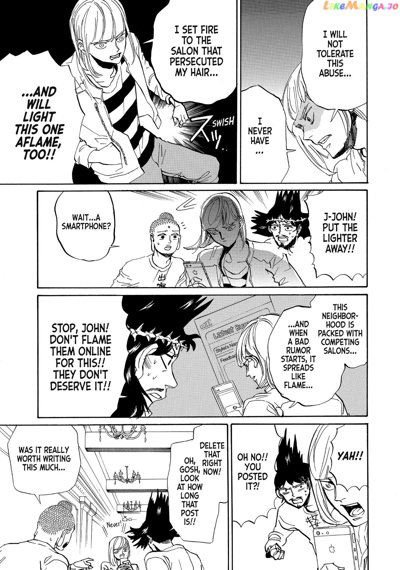 Saint Oniisan chapter 83 - page 13