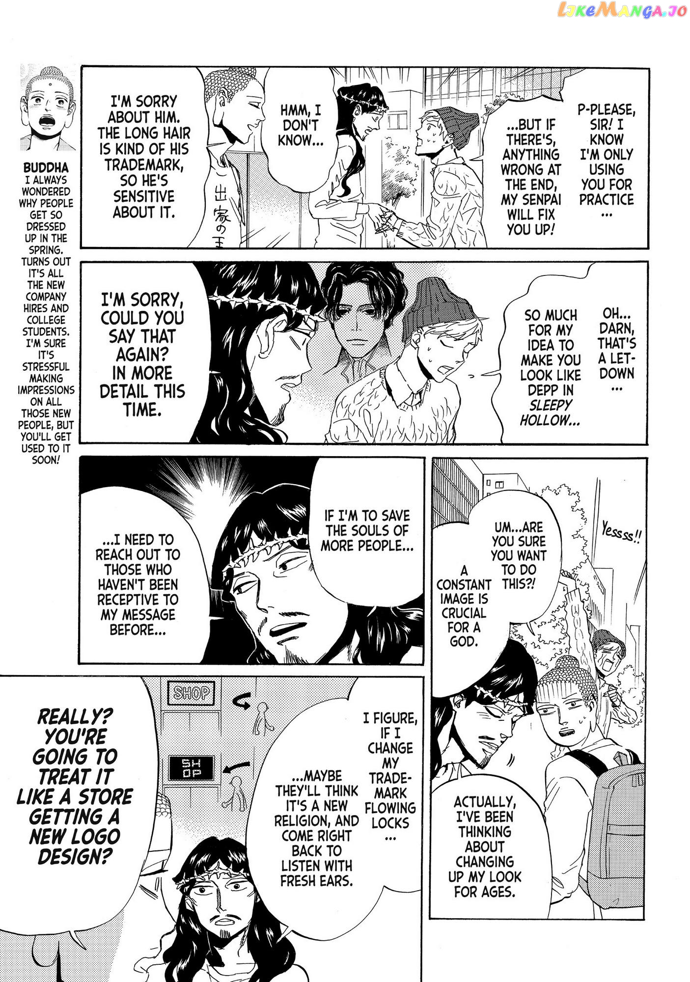 Saint Oniisan chapter 83 - page 3
