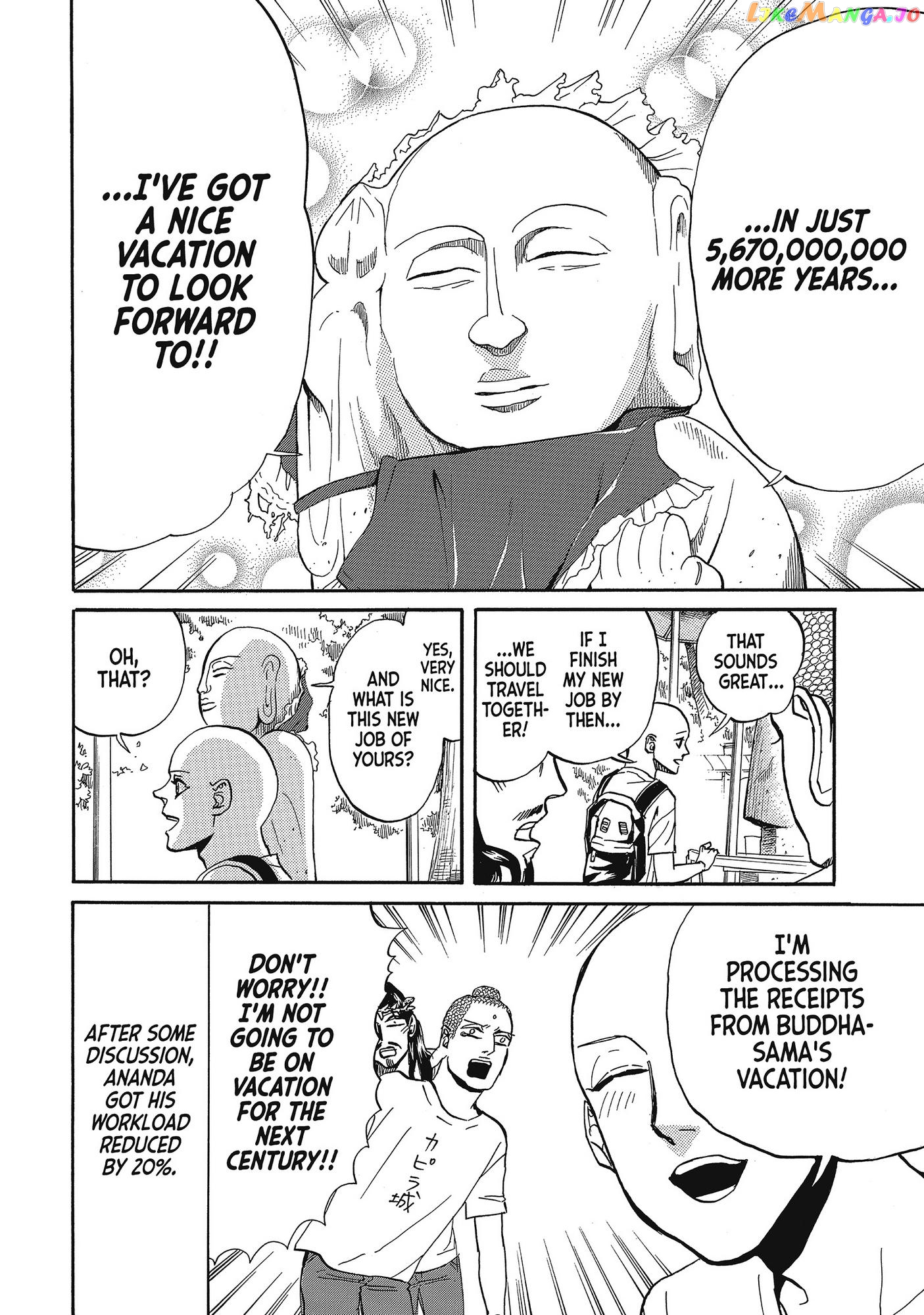 Saint Oniisan chapter 64 - page 13
