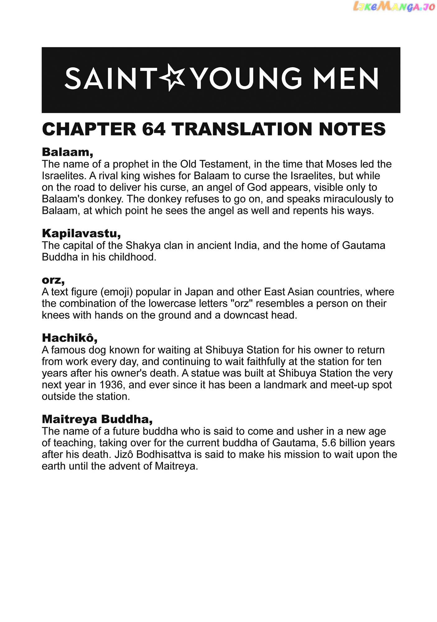 Saint Oniisan chapter 64 - page 15