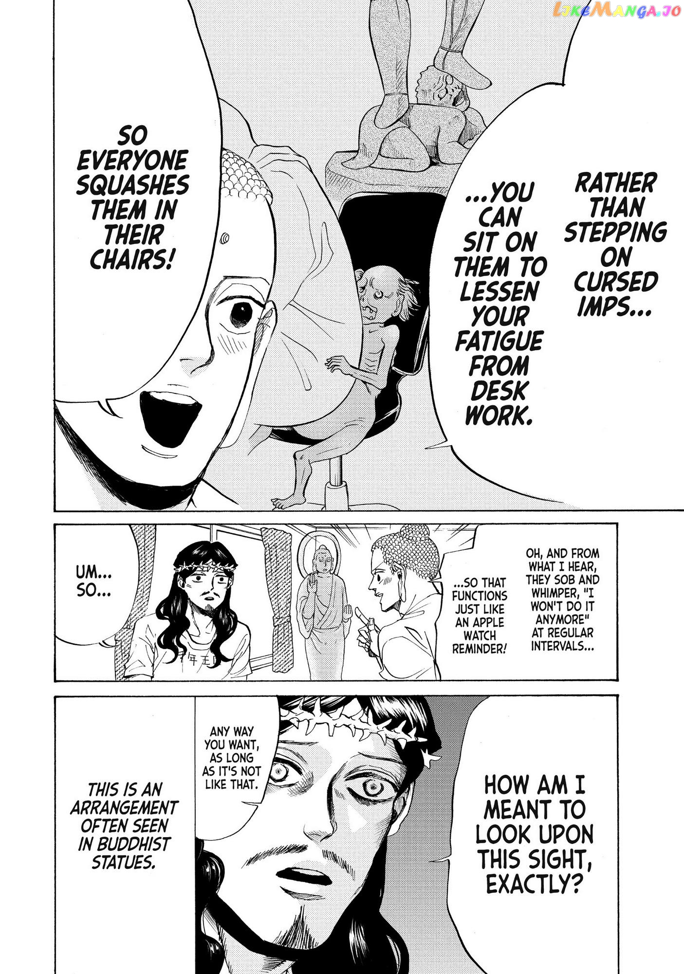 Saint Oniisan chapter 84 - page 10