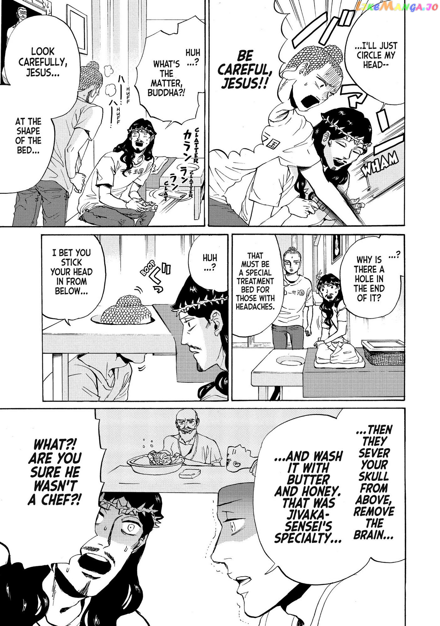 Saint Oniisan chapter 84 - page 13