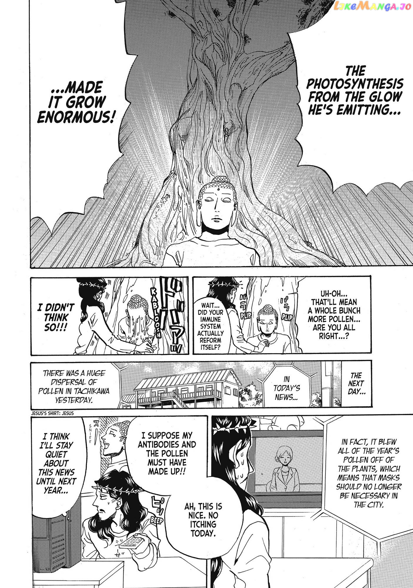 Saint Oniisan chapter 64.1 - page 10