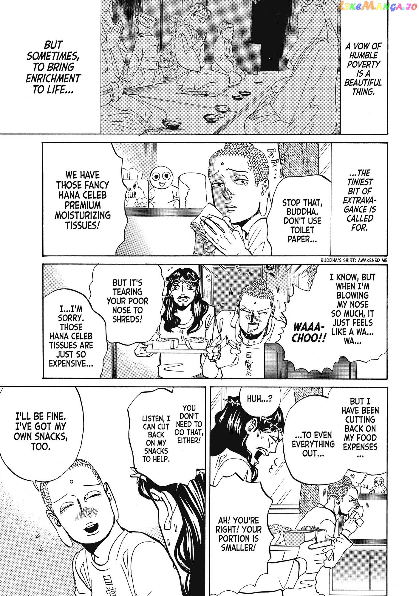 Saint Oniisan chapter 64.1 - page 1