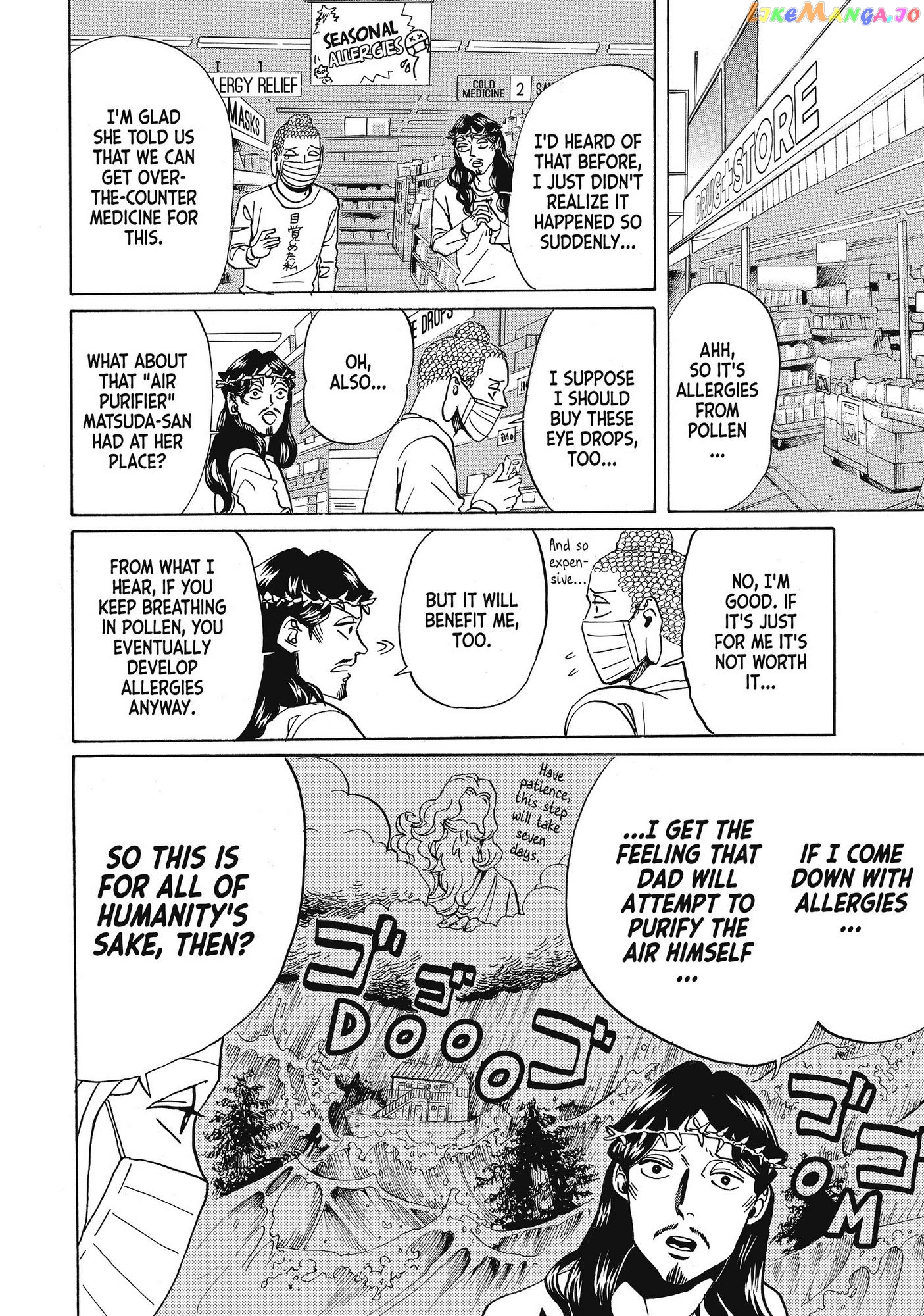 Saint Oniisan chapter 64.1 - page 4