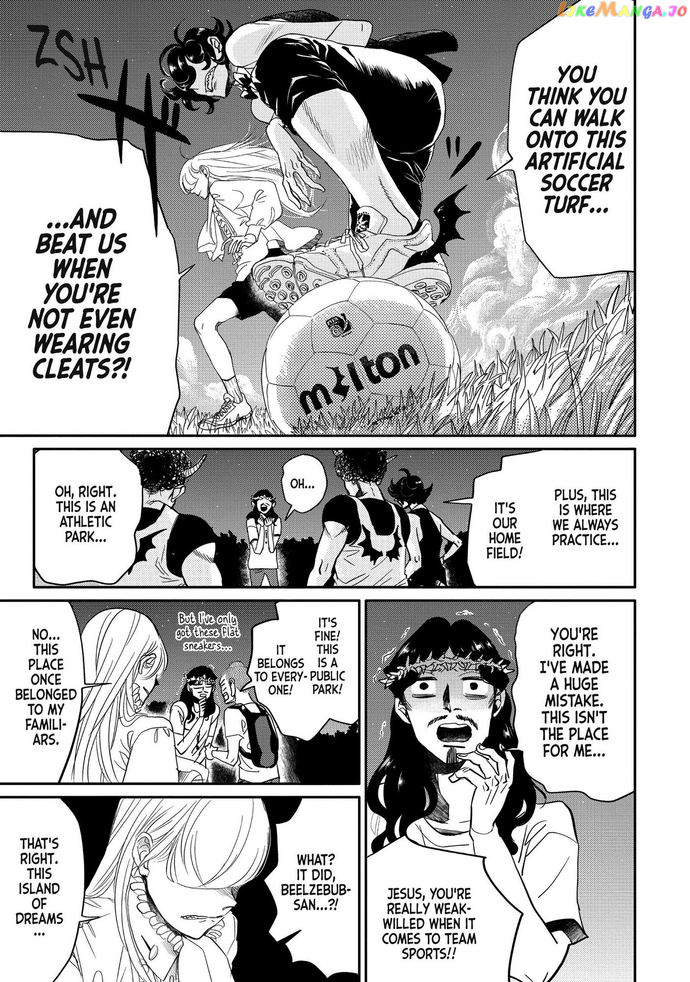Saint Oniisan chapter 85 - page 13
