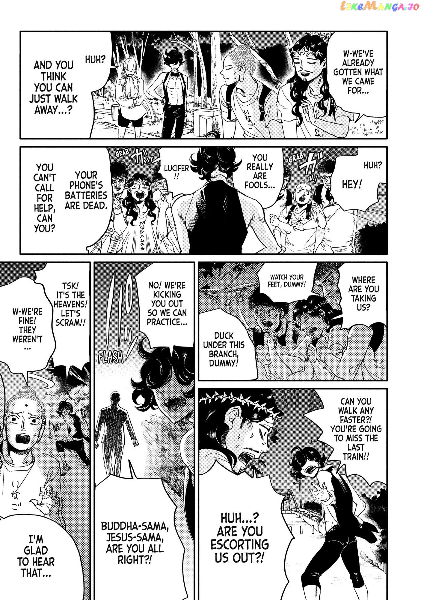 Saint Oniisan chapter 85 - page 15