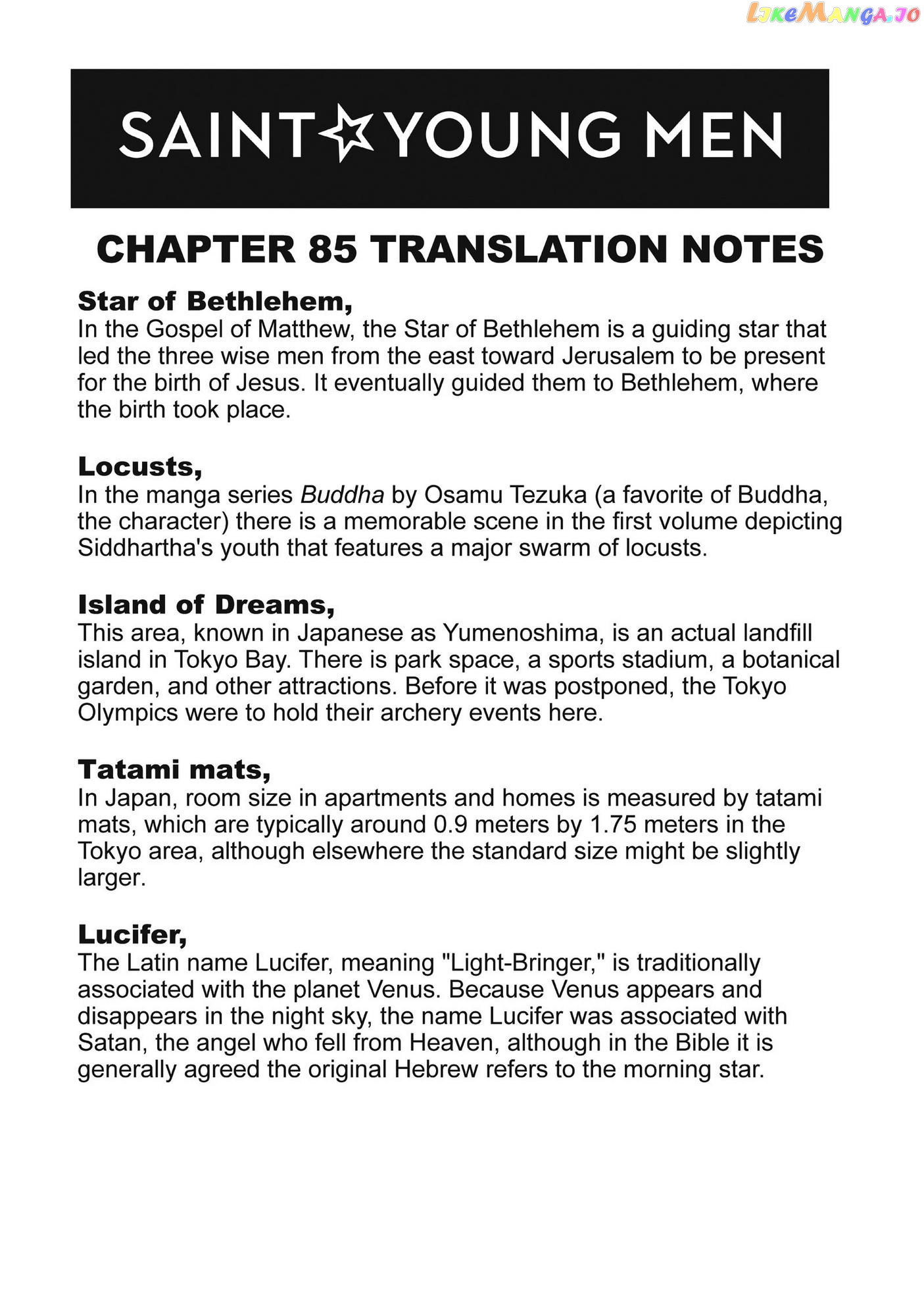 Saint Oniisan chapter 85 - page 18