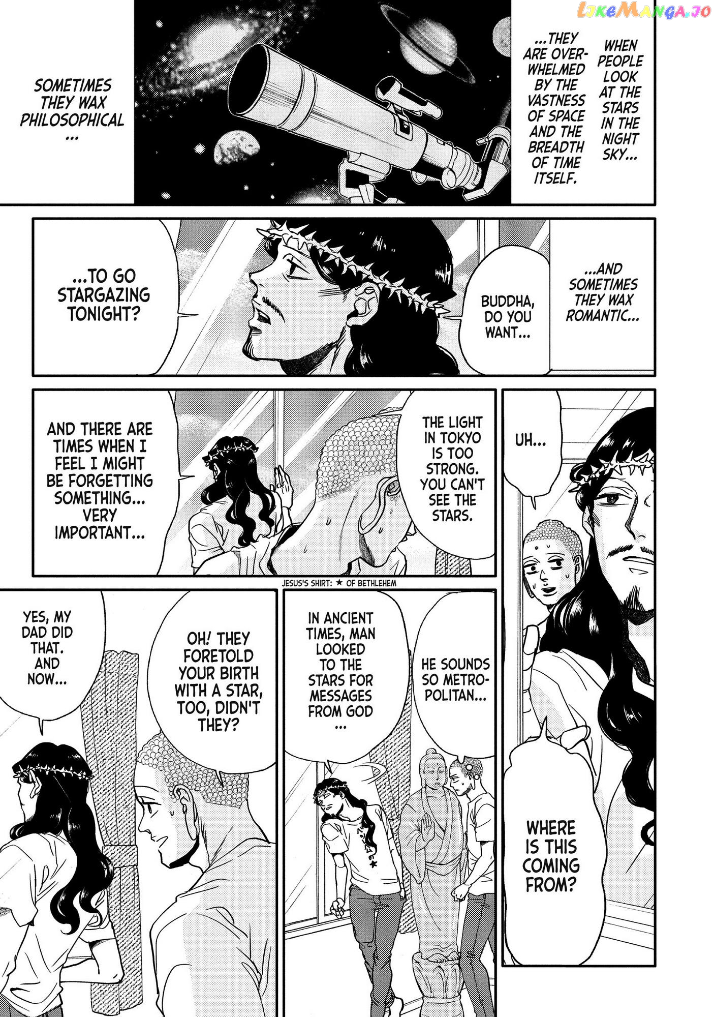 Saint Oniisan chapter 85 - page 1
