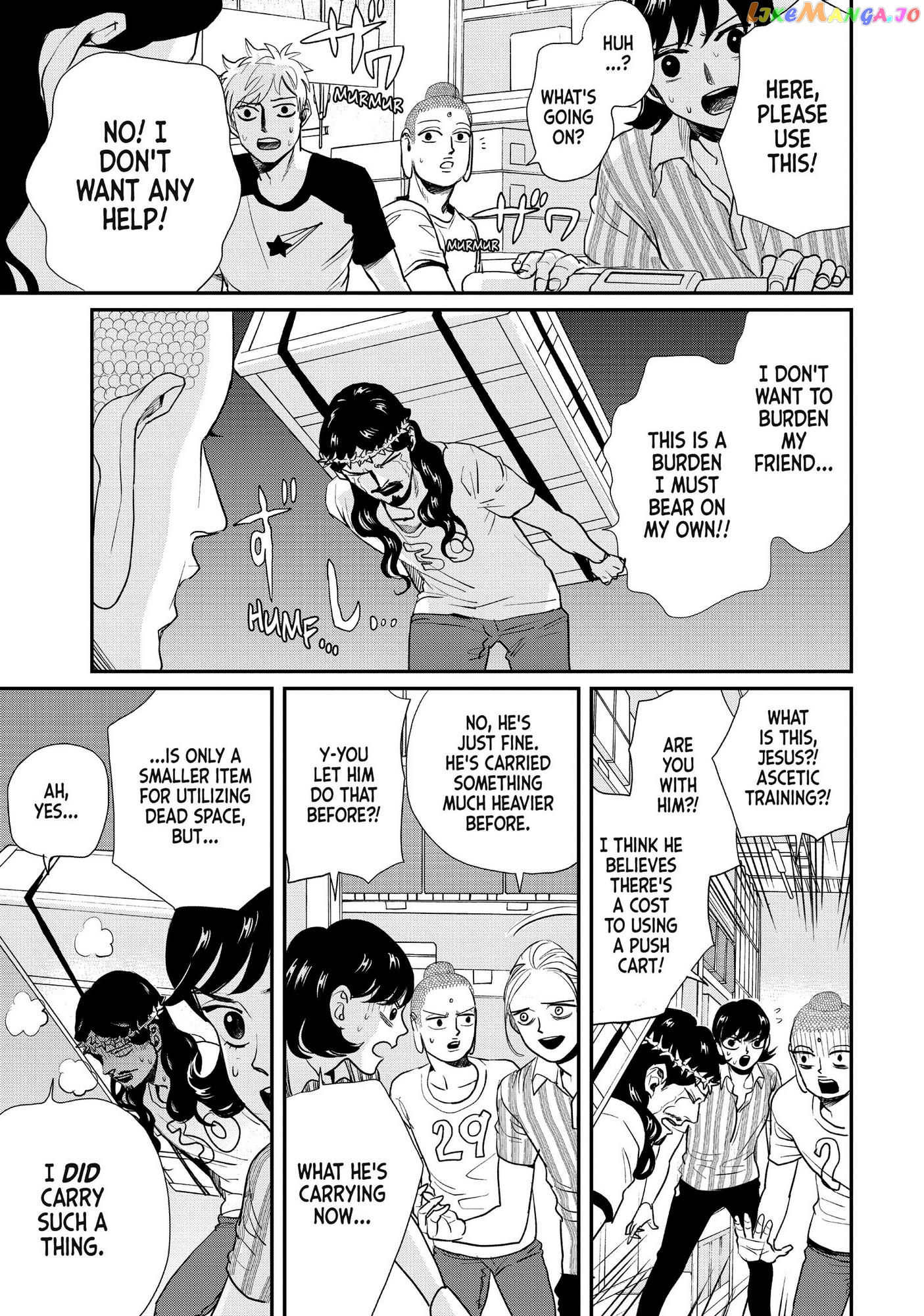 Saint Oniisan chapter 86 - page 11