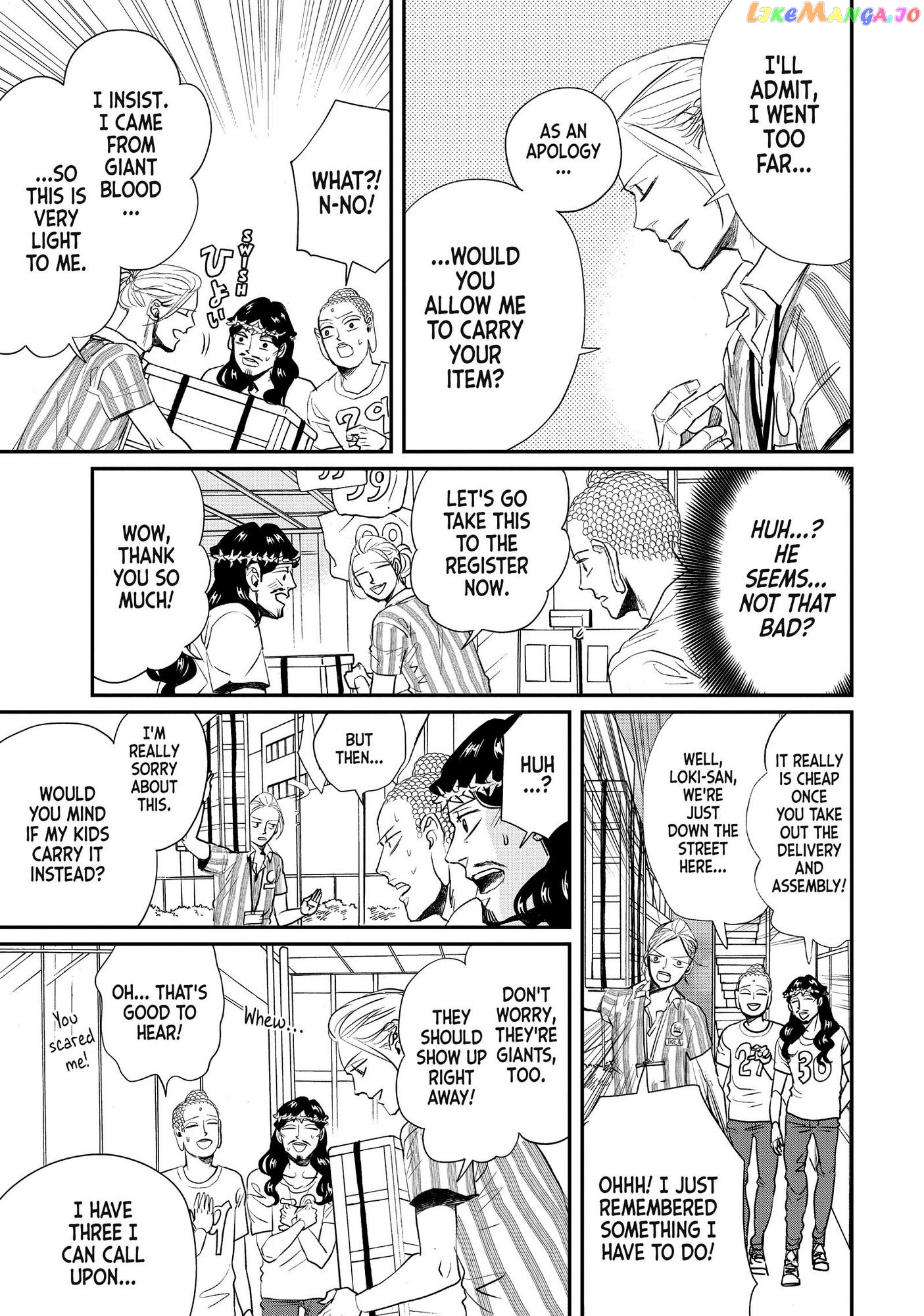Saint Oniisan chapter 86 - page 15