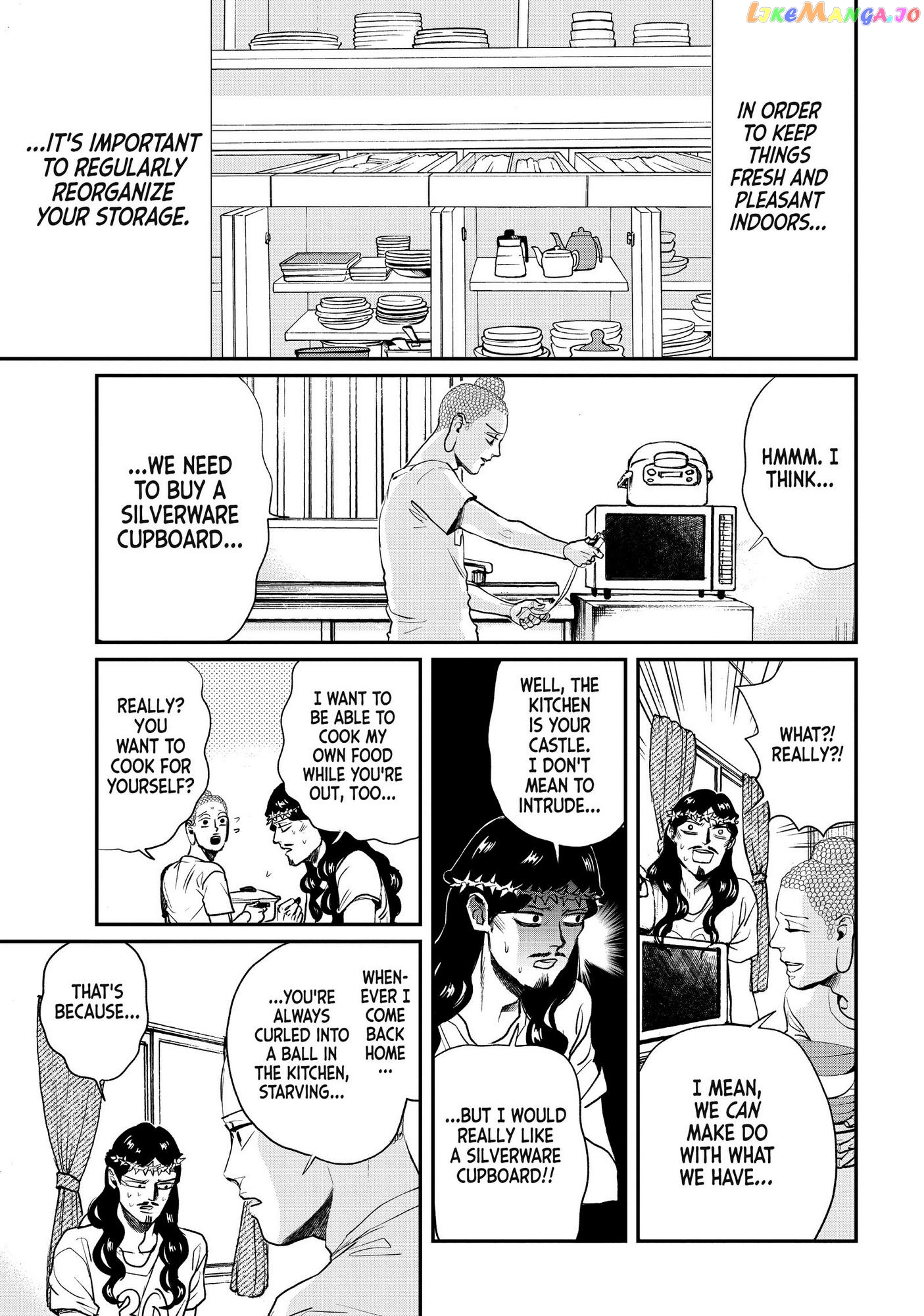 Saint Oniisan chapter 86 - page 1