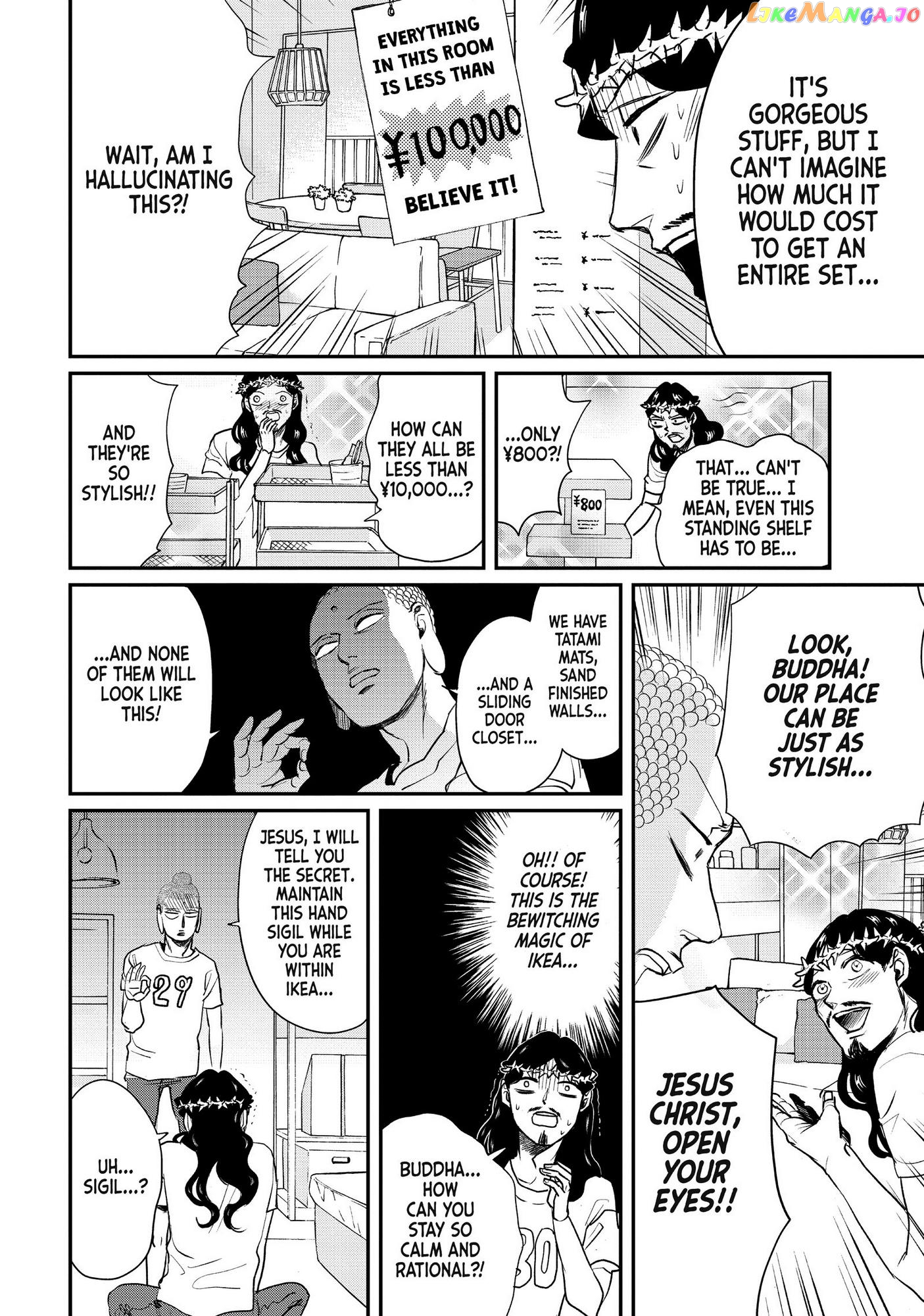 Saint Oniisan chapter 86 - page 4