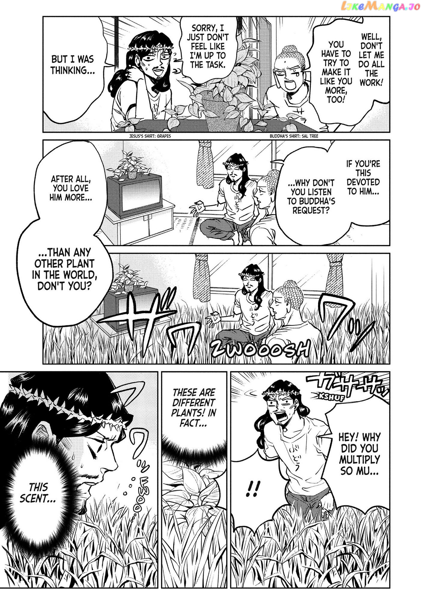 Saint Oniisan chapter 87 - page 11
