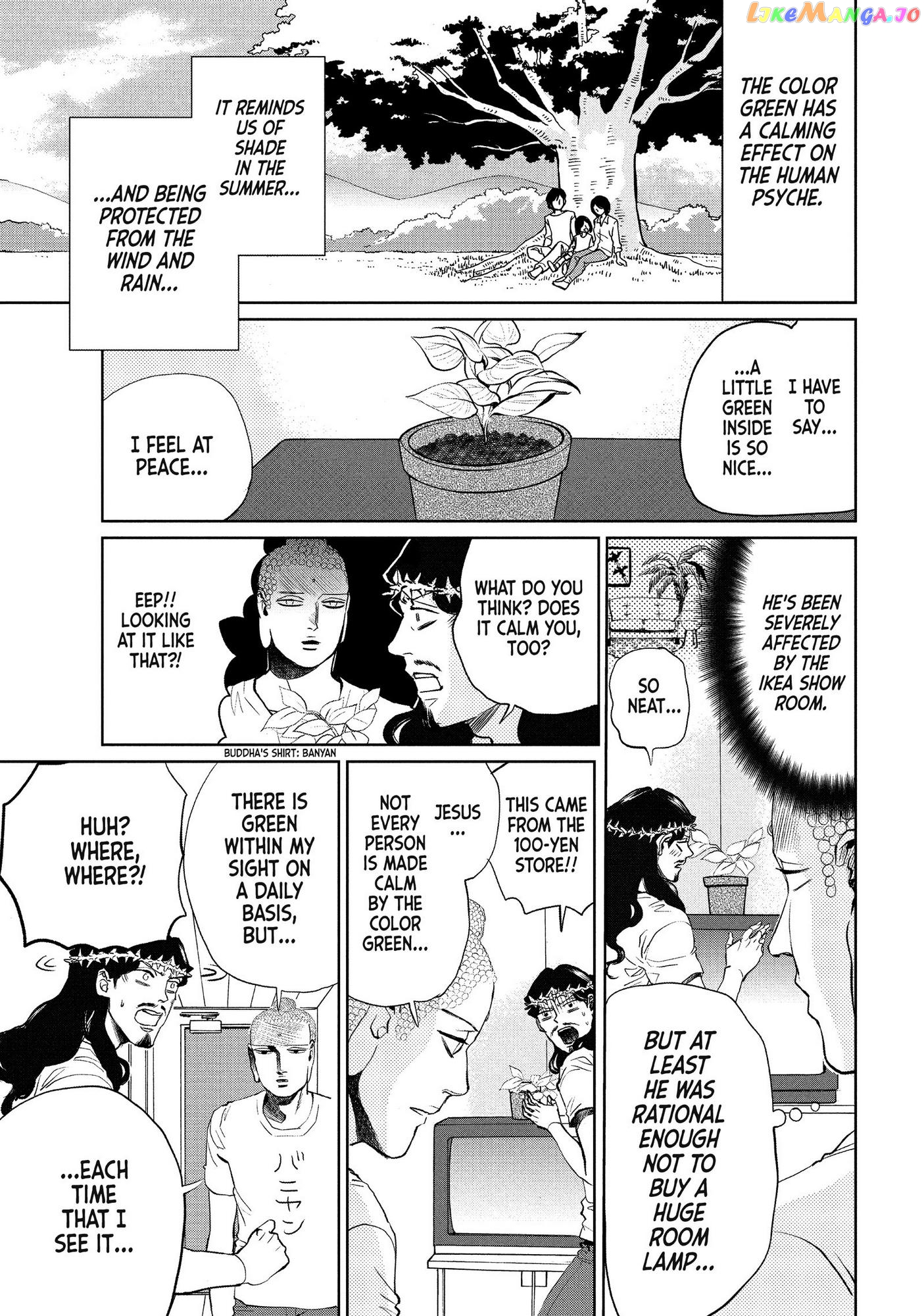 Saint Oniisan chapter 87 - page 1