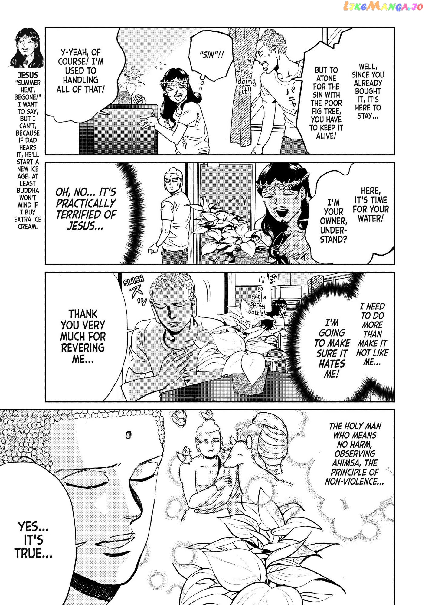 Saint Oniisan chapter 87 - page 7