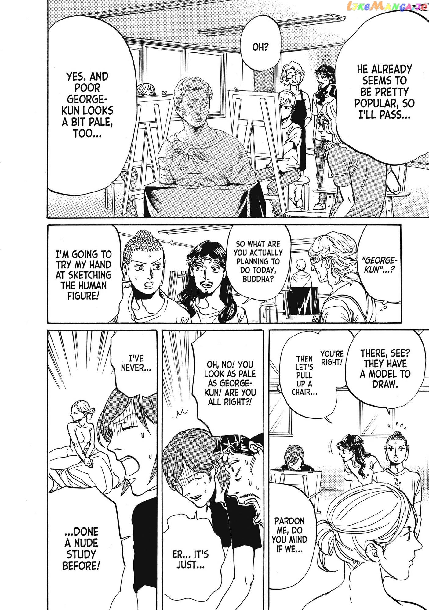 Saint Oniisan chapter 66 - page 4