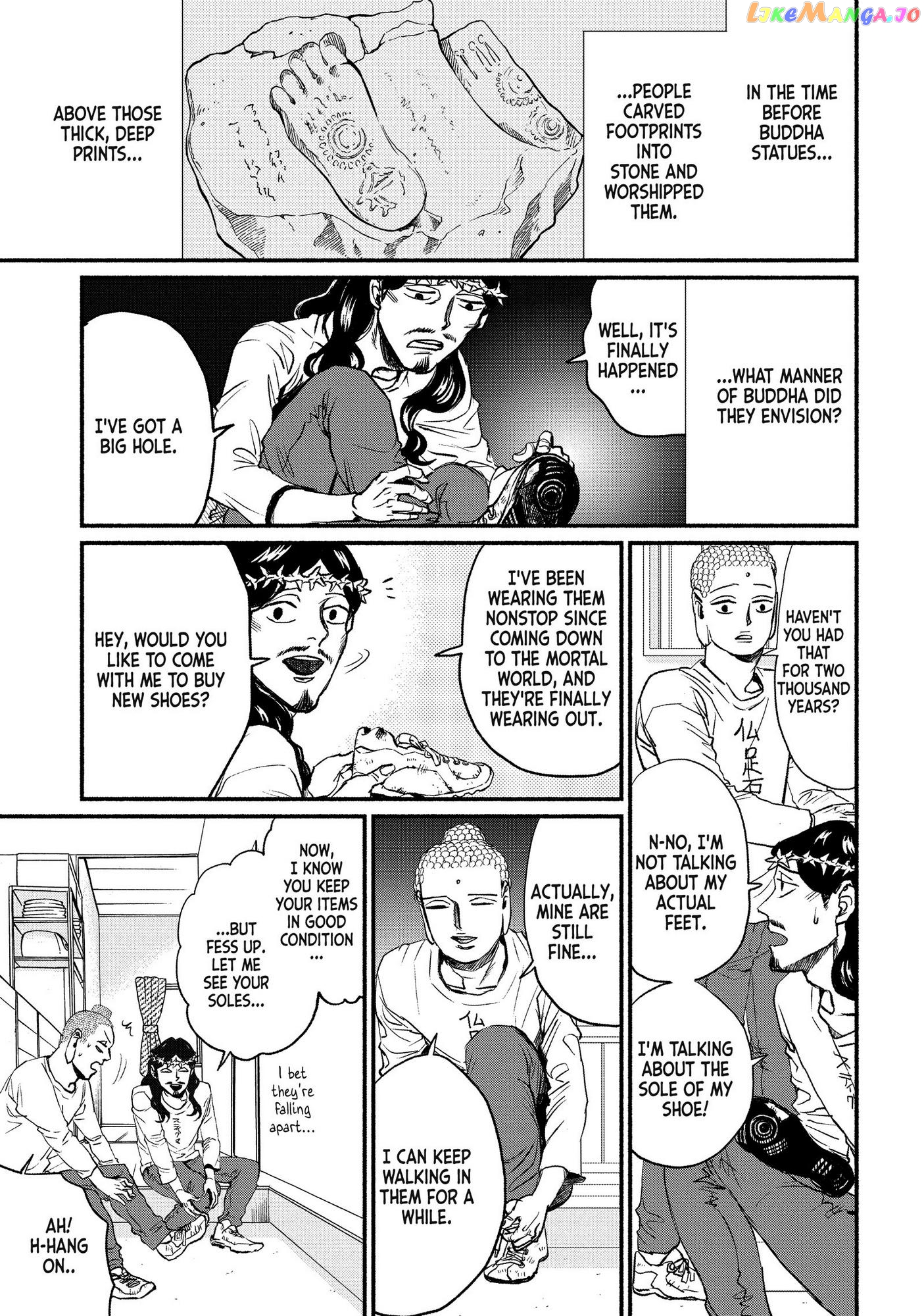 Saint Oniisan chapter 88 - page 1