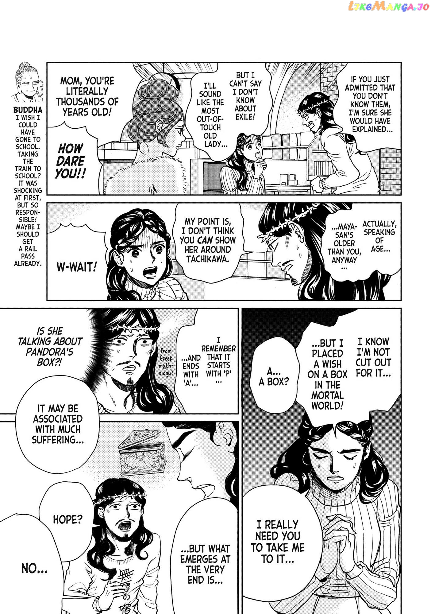 Saint Oniisan chapter 89 - page 9