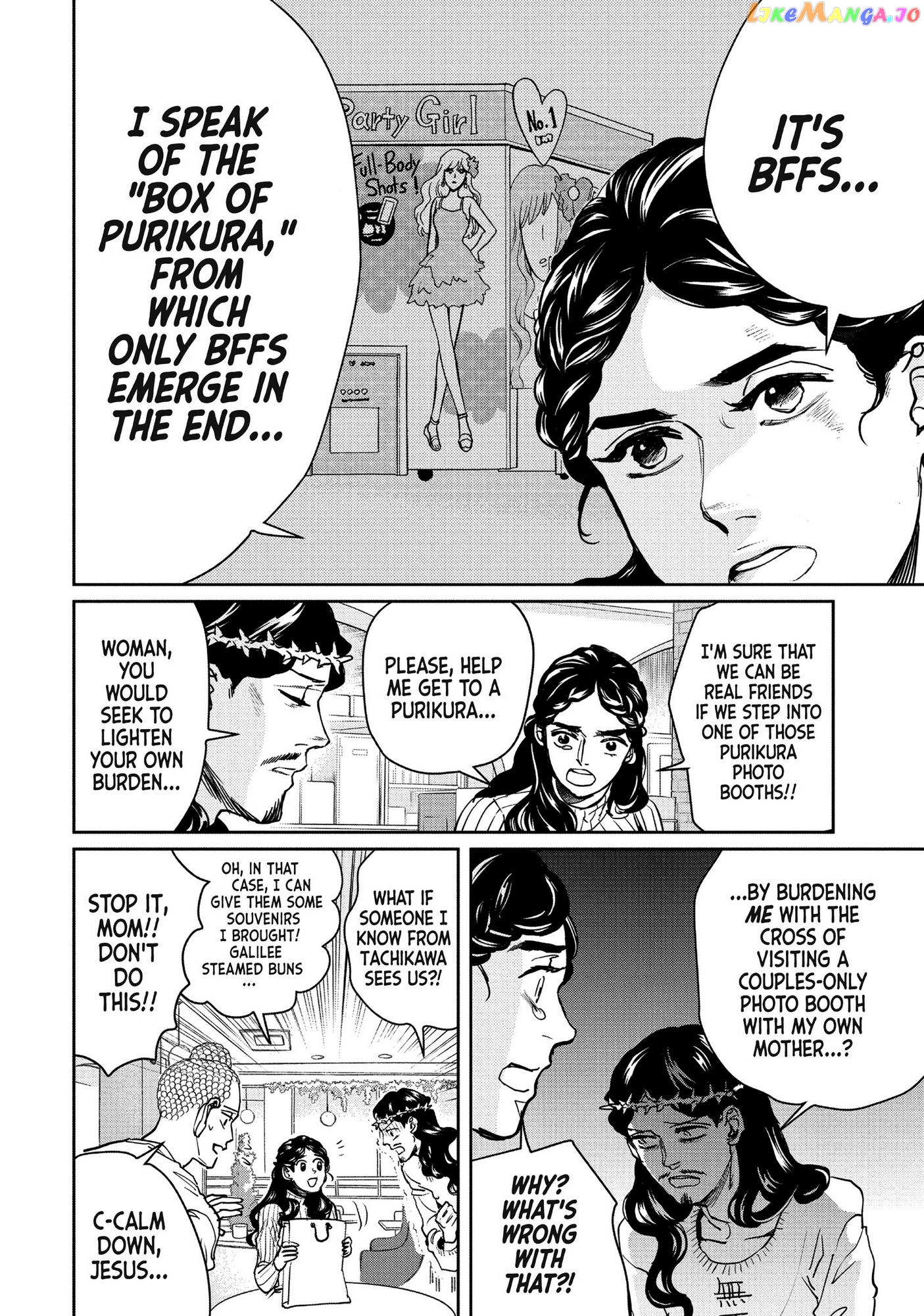 Saint Oniisan chapter 89 - page 10